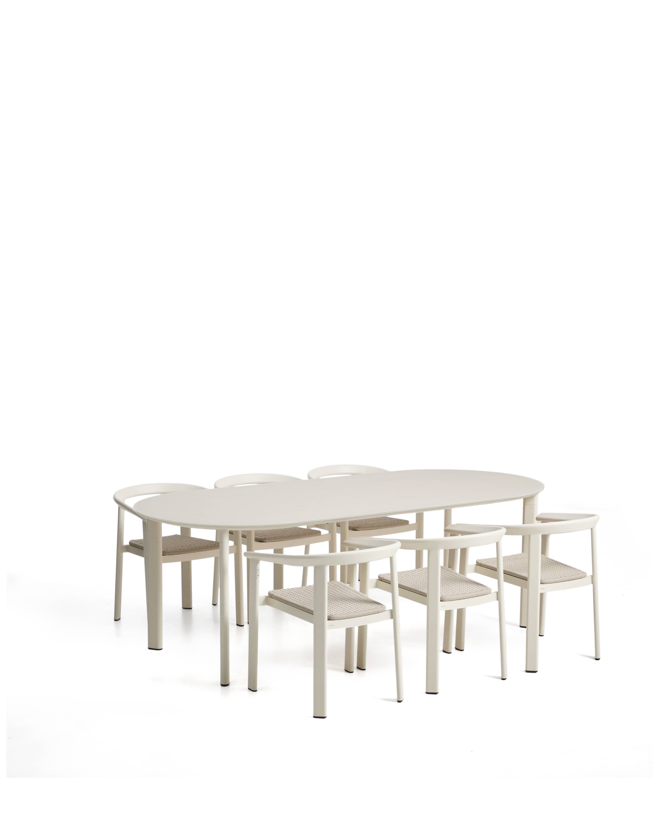 KAVE HOME Ensemble de meubles de jardin ERICE