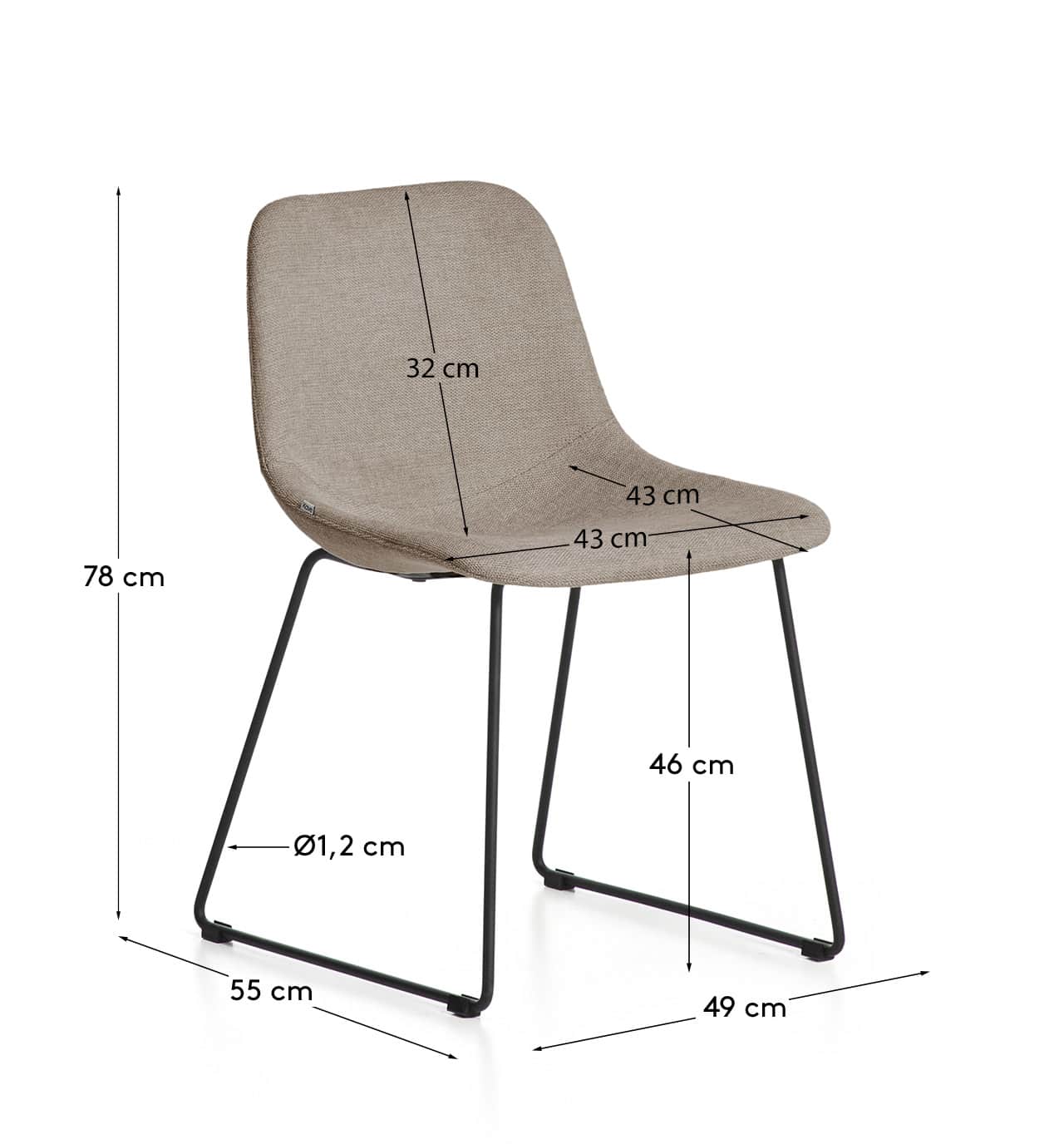 KAVE HOME Stuhl ZAHARA