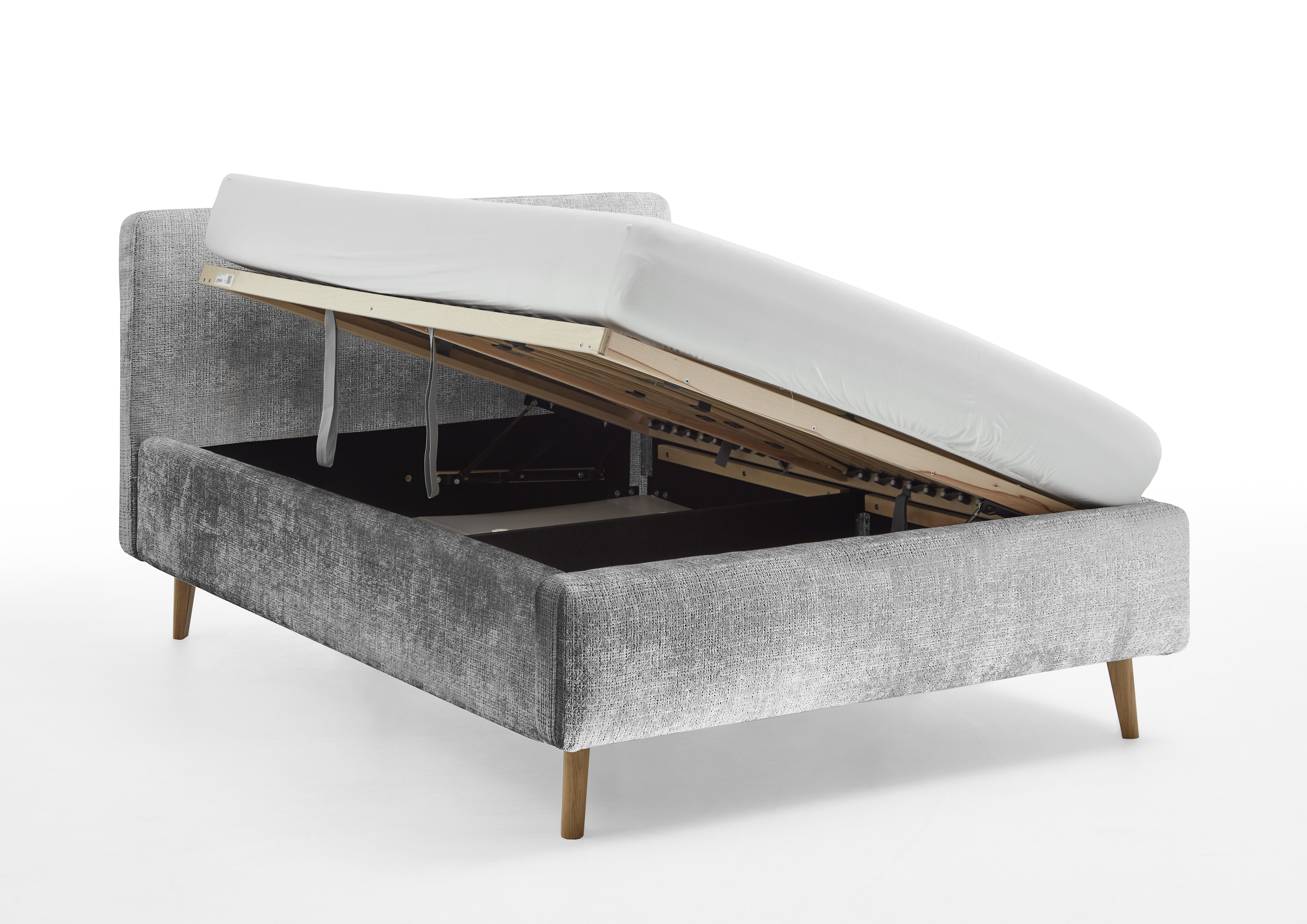 Meise upholstered bed MATTIS with bed box