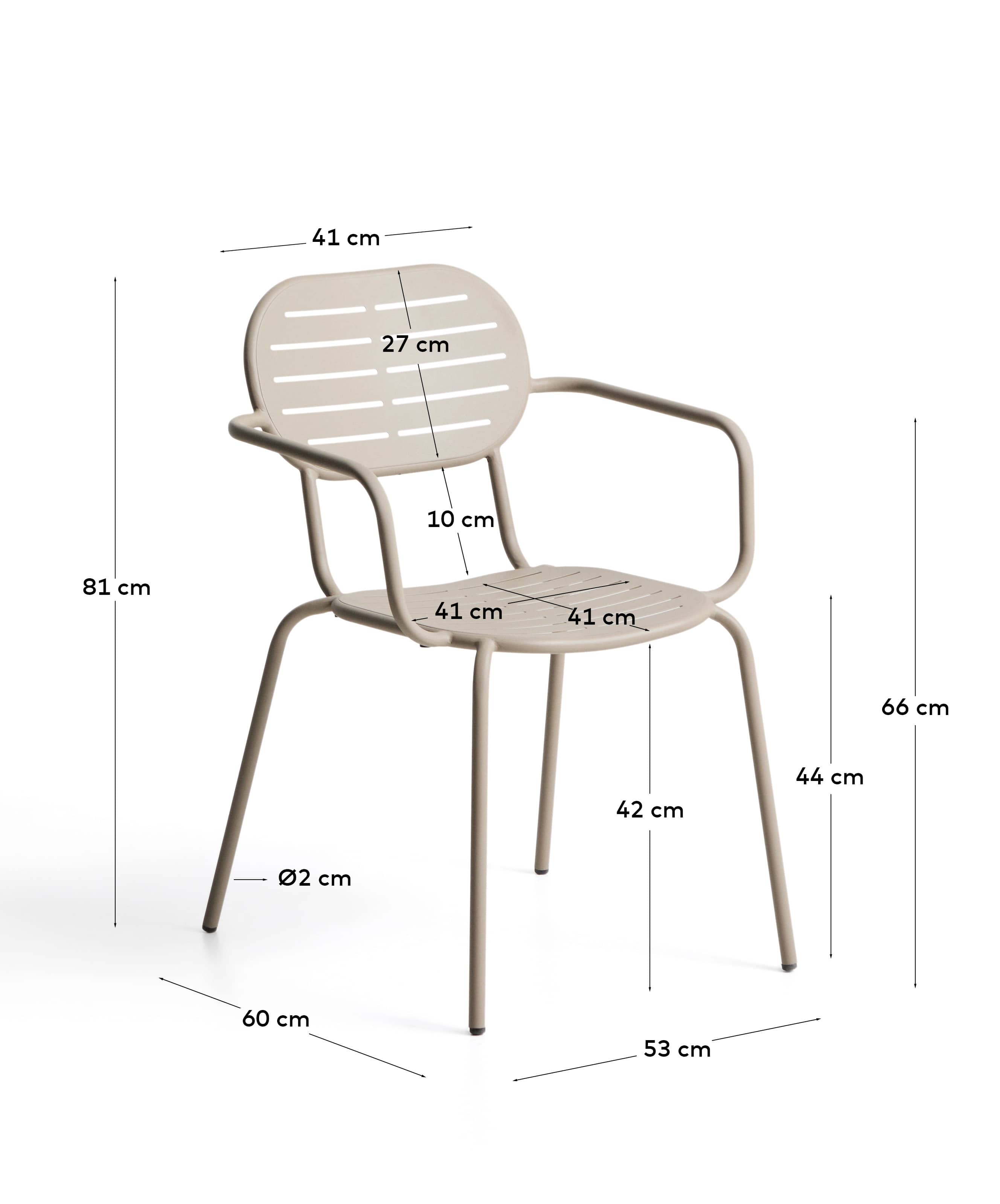 Kave Home BRAI Garden Chair