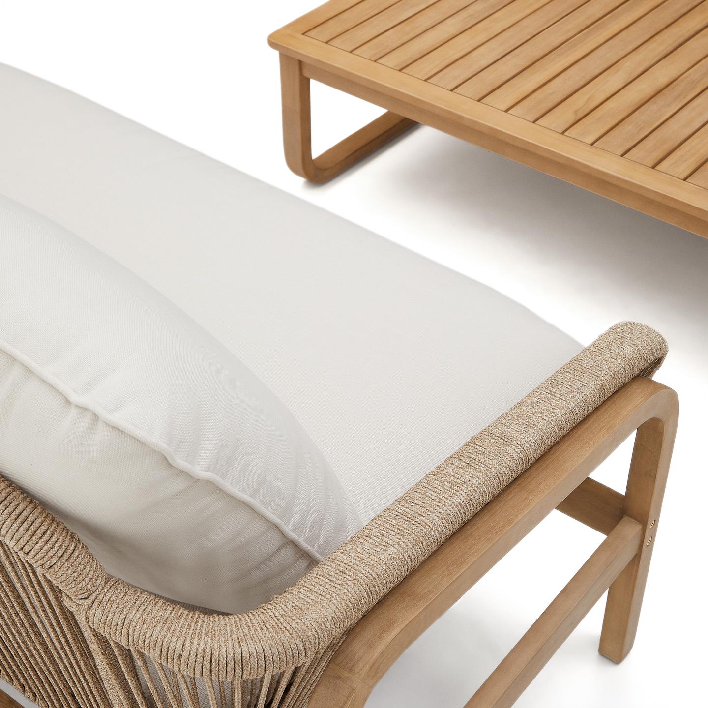 KAVE HOME Ensemble salon de jardin VELLANA