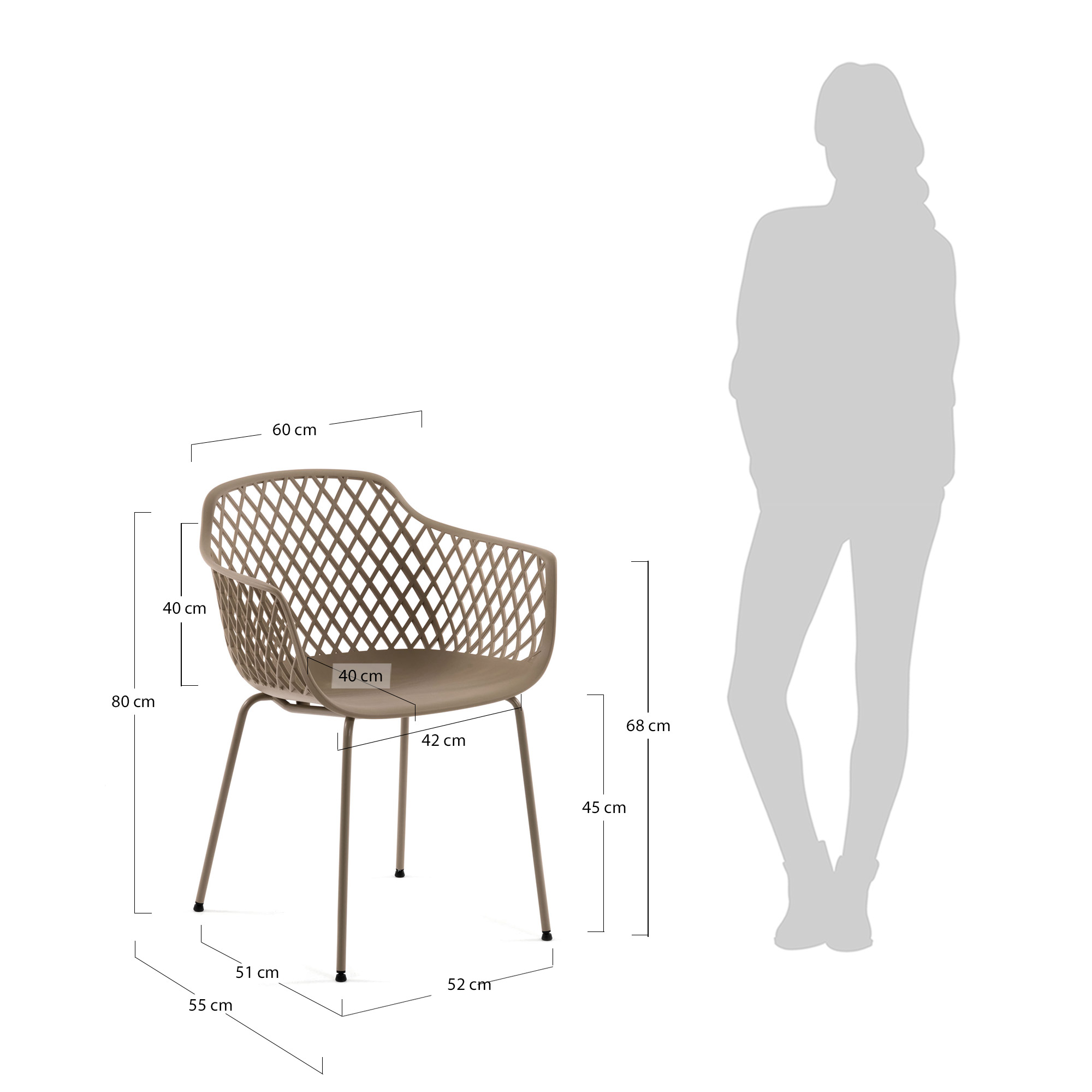 KAVE HOME Gartenstuhl QUINN KAVE HOME Gartenstuhl QUINN