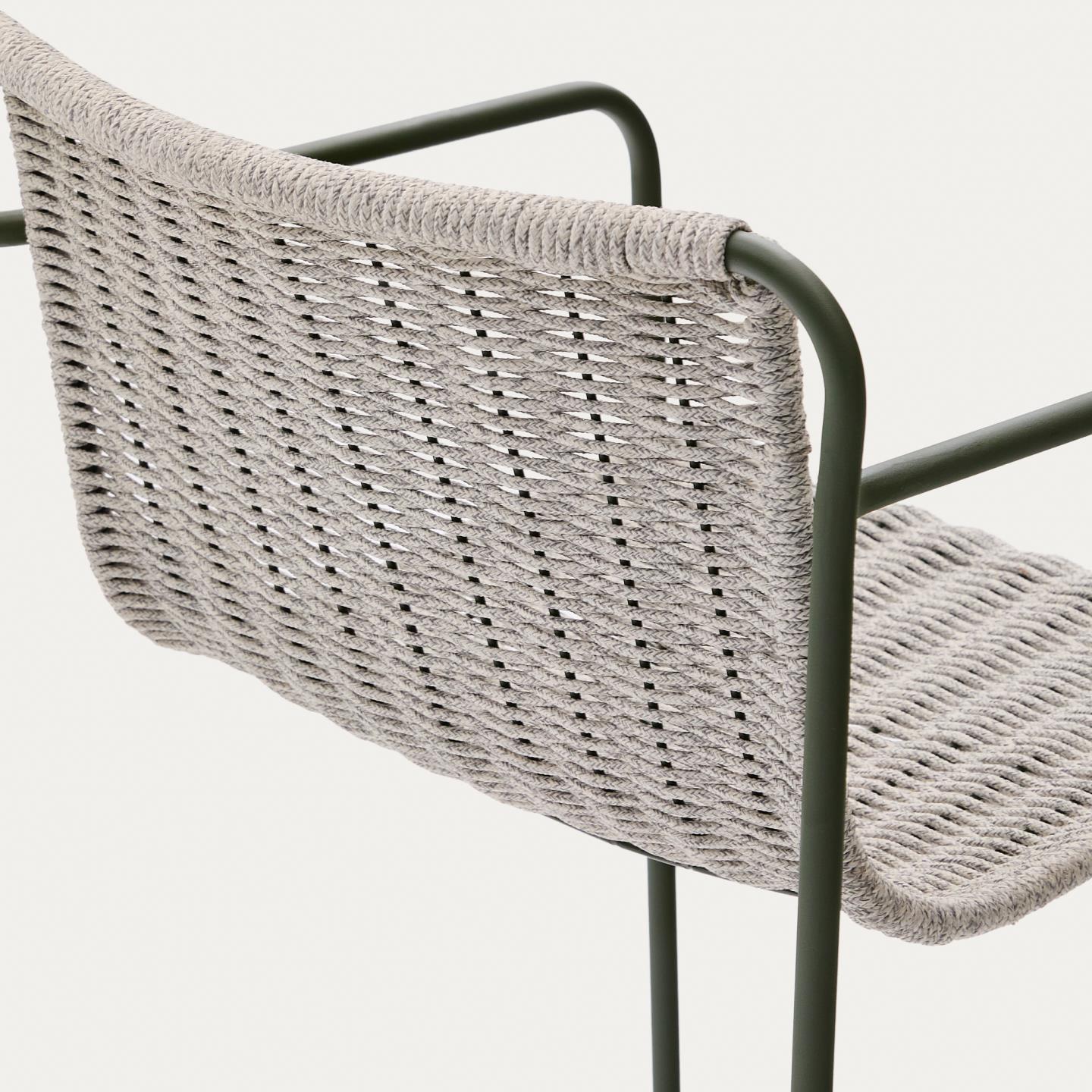 Kave Home Tabouret de bar Outdoor MAURINA