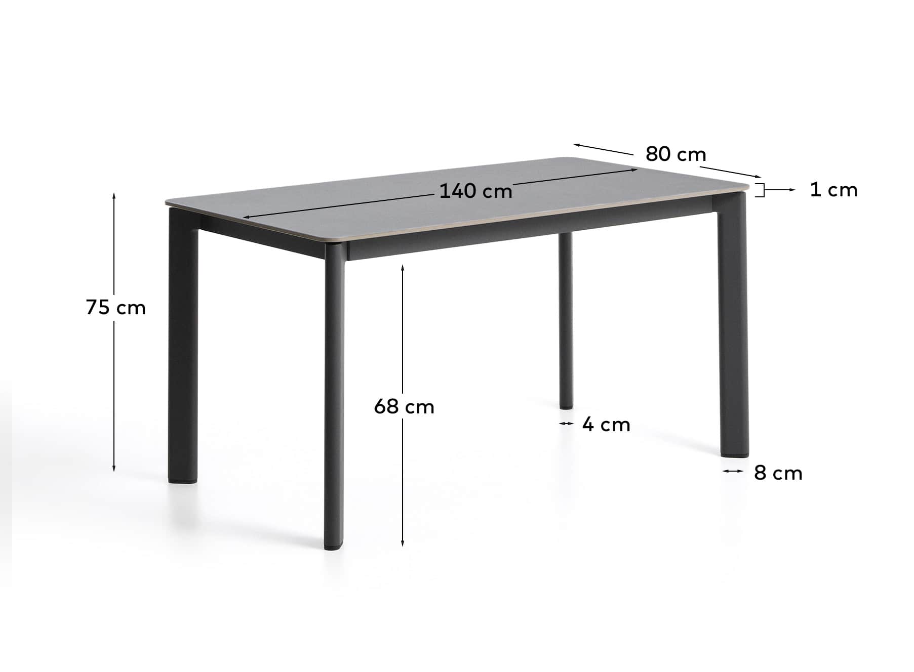 KAVE HOME Gartentisch ANAFI