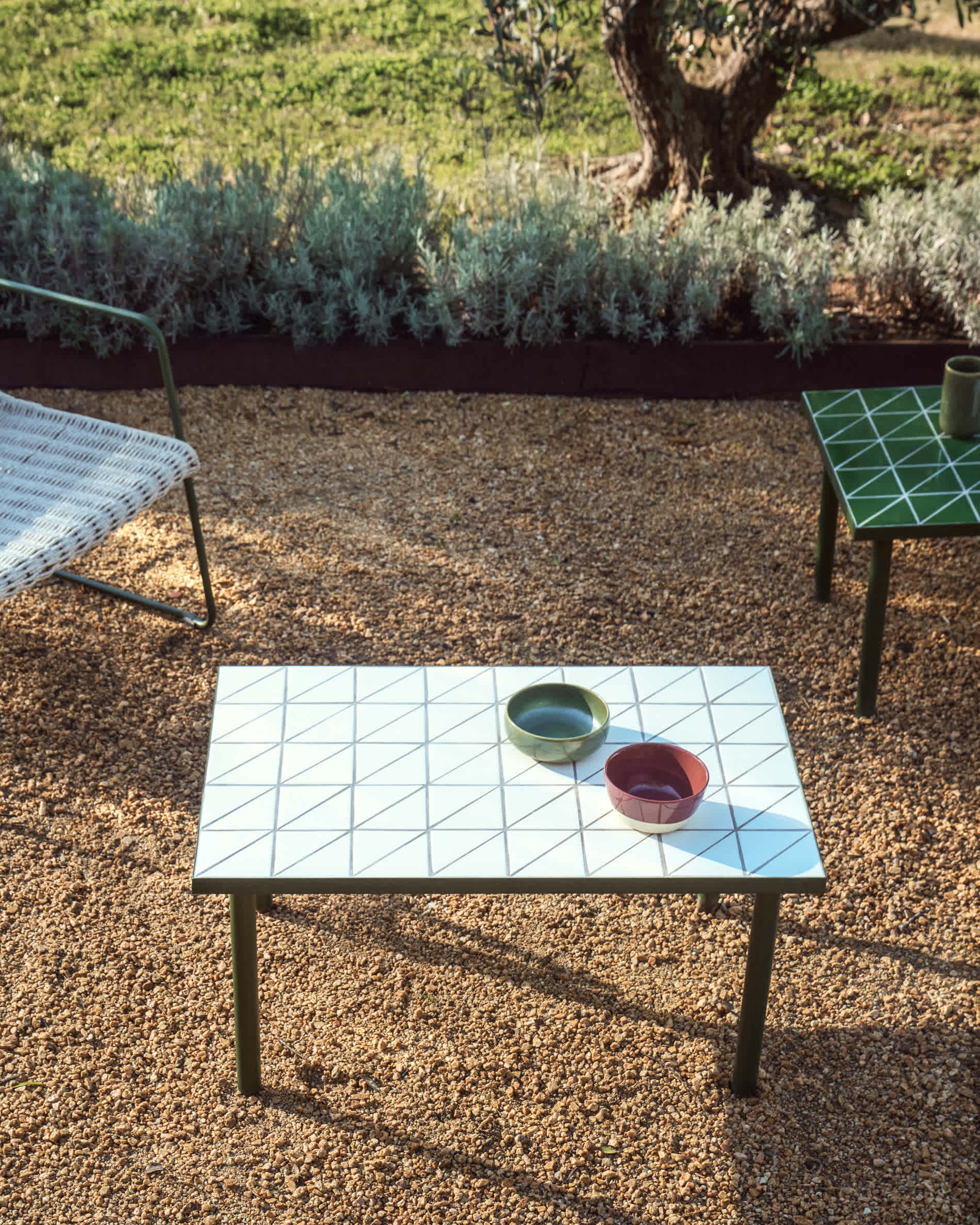 KAVE HOME Table d'appoint Outdoor MAURINA