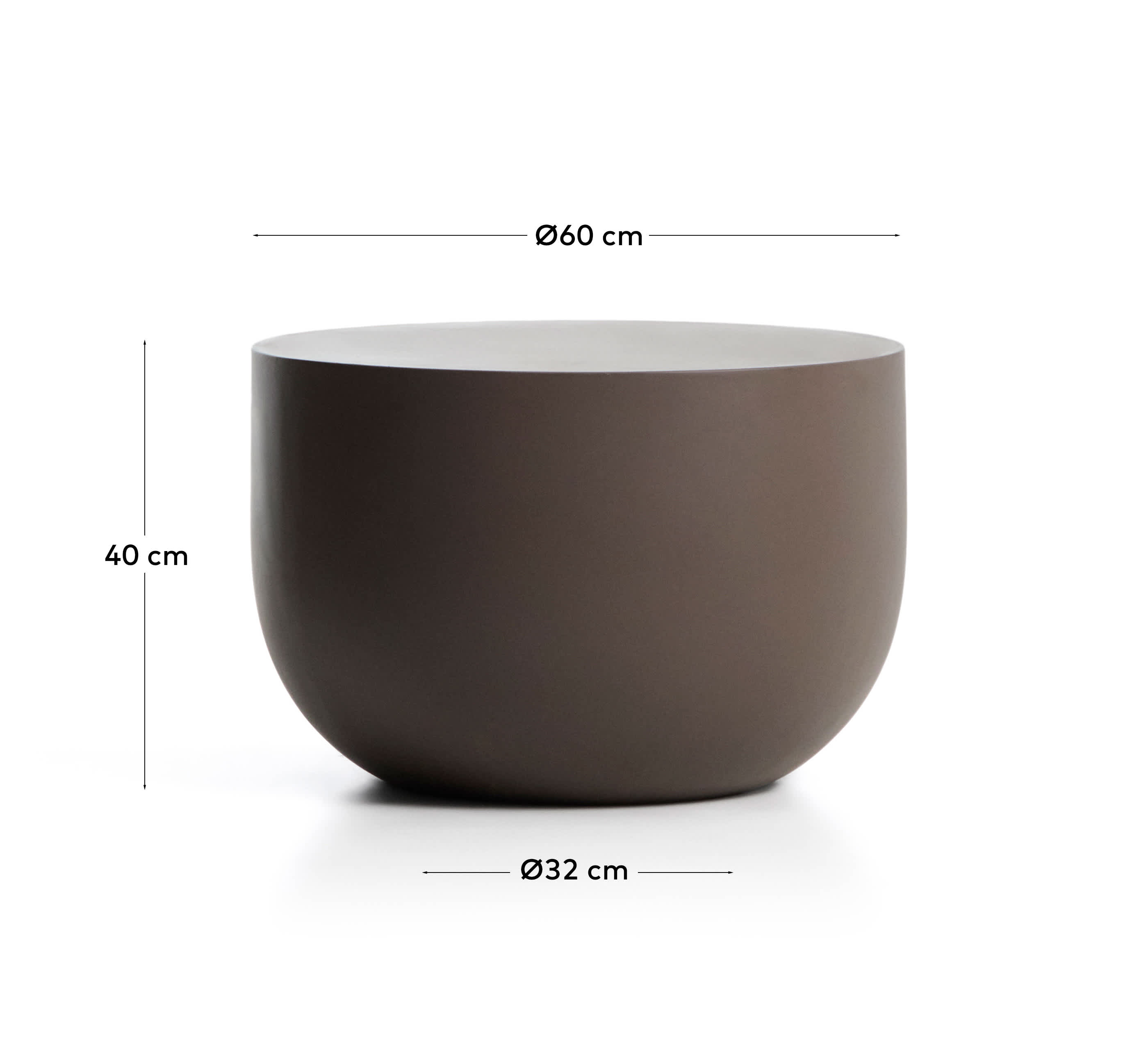 Kave Home Table basse de jardin GARBET