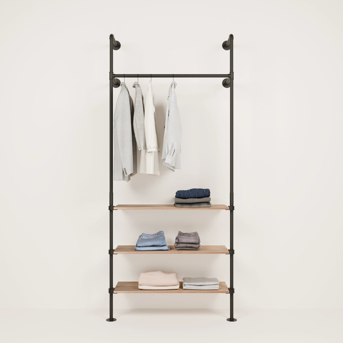 PAMO Kleiderstangensystem KIM 1 OAK