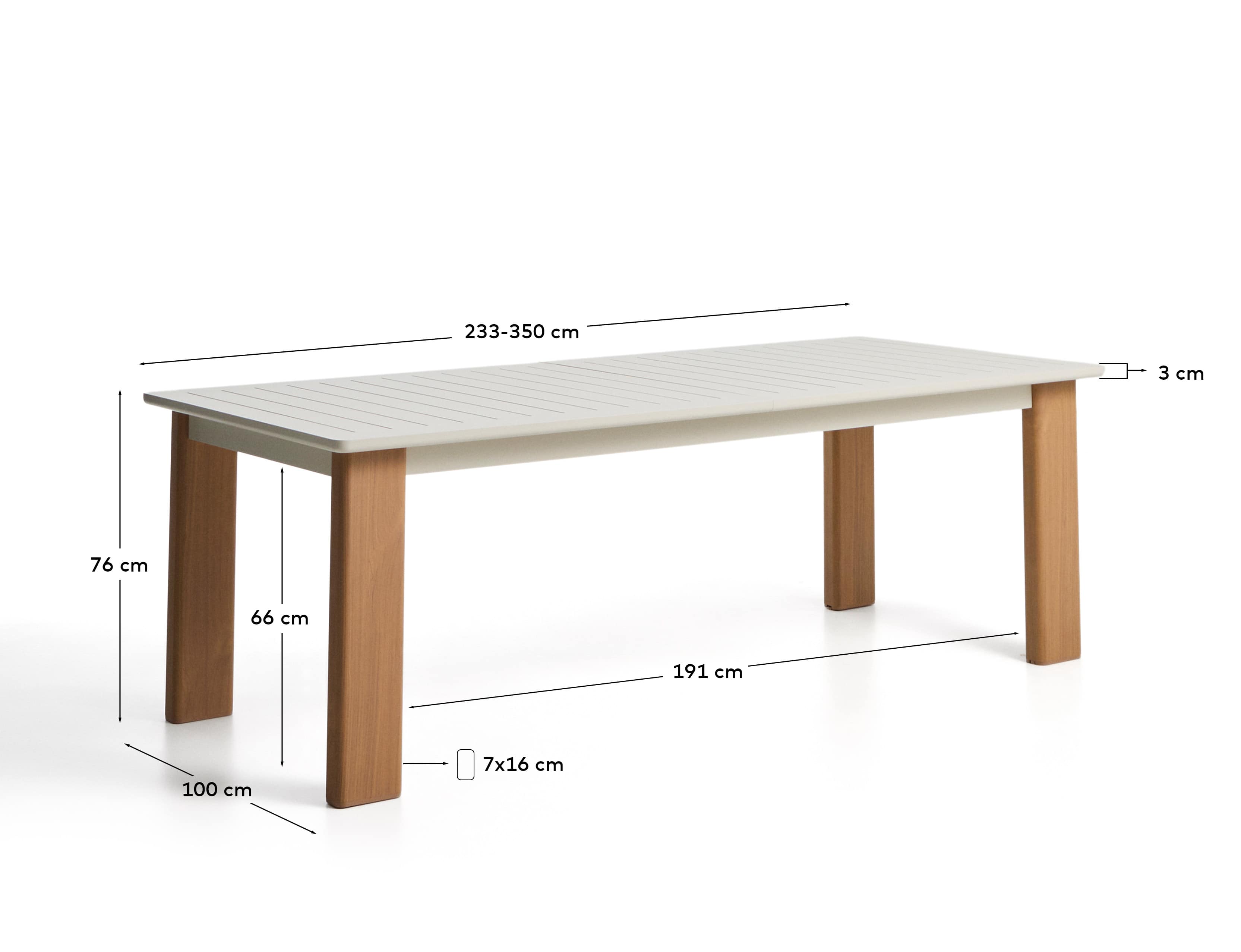 KAVE HOME Gartentisch LIVORNO