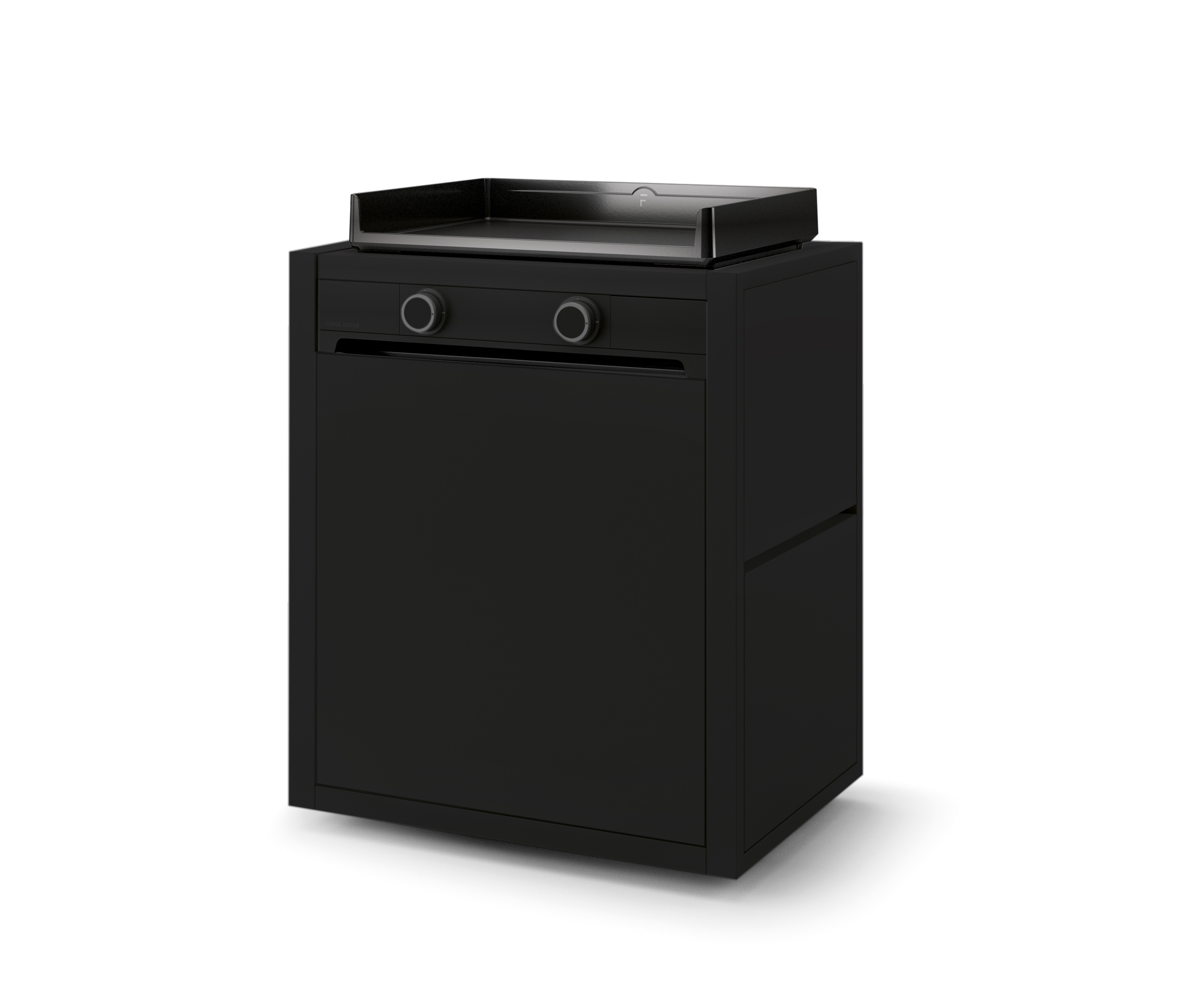 FORGE ADOUR Plancha and trolley Modern electric set 60