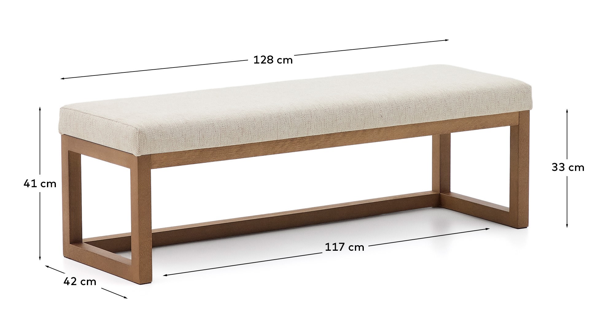 Kave Home LOYA Bench