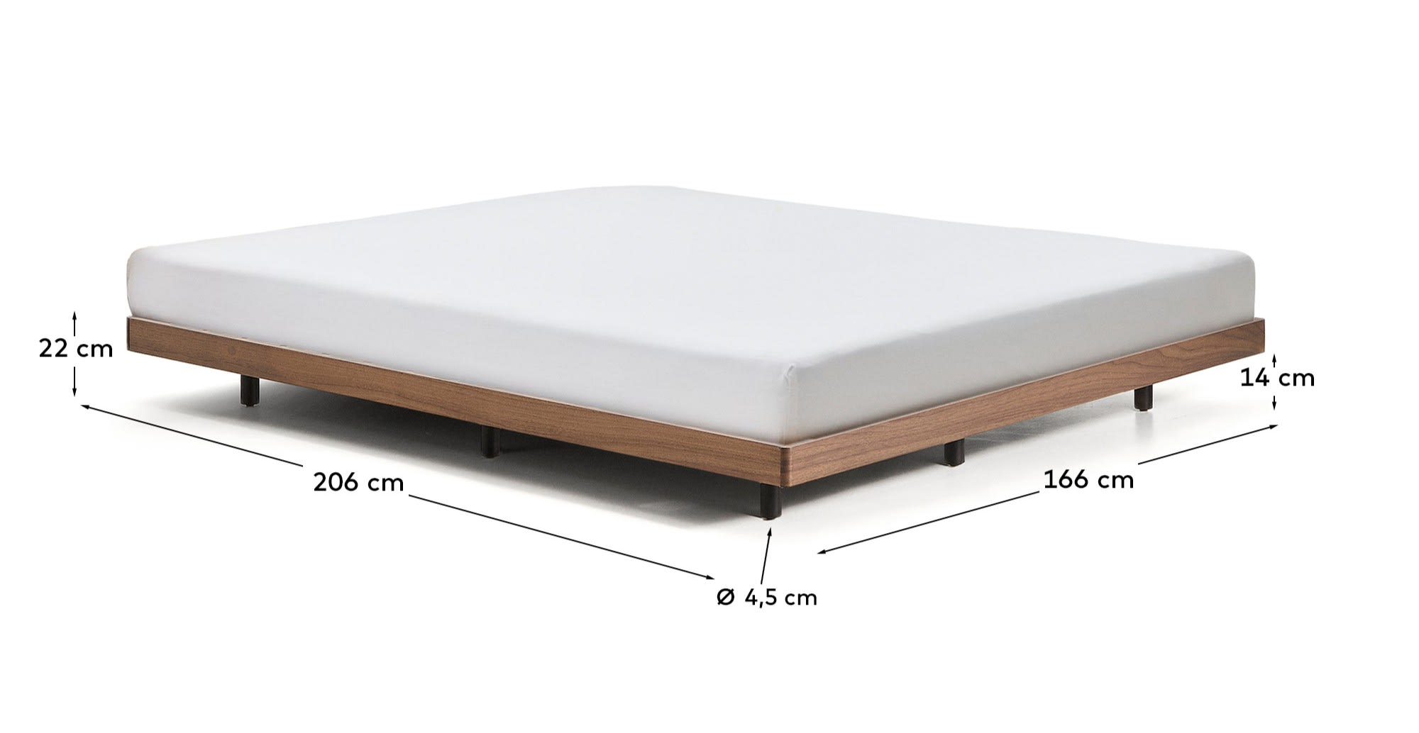 Kave Home NORLEN bed base