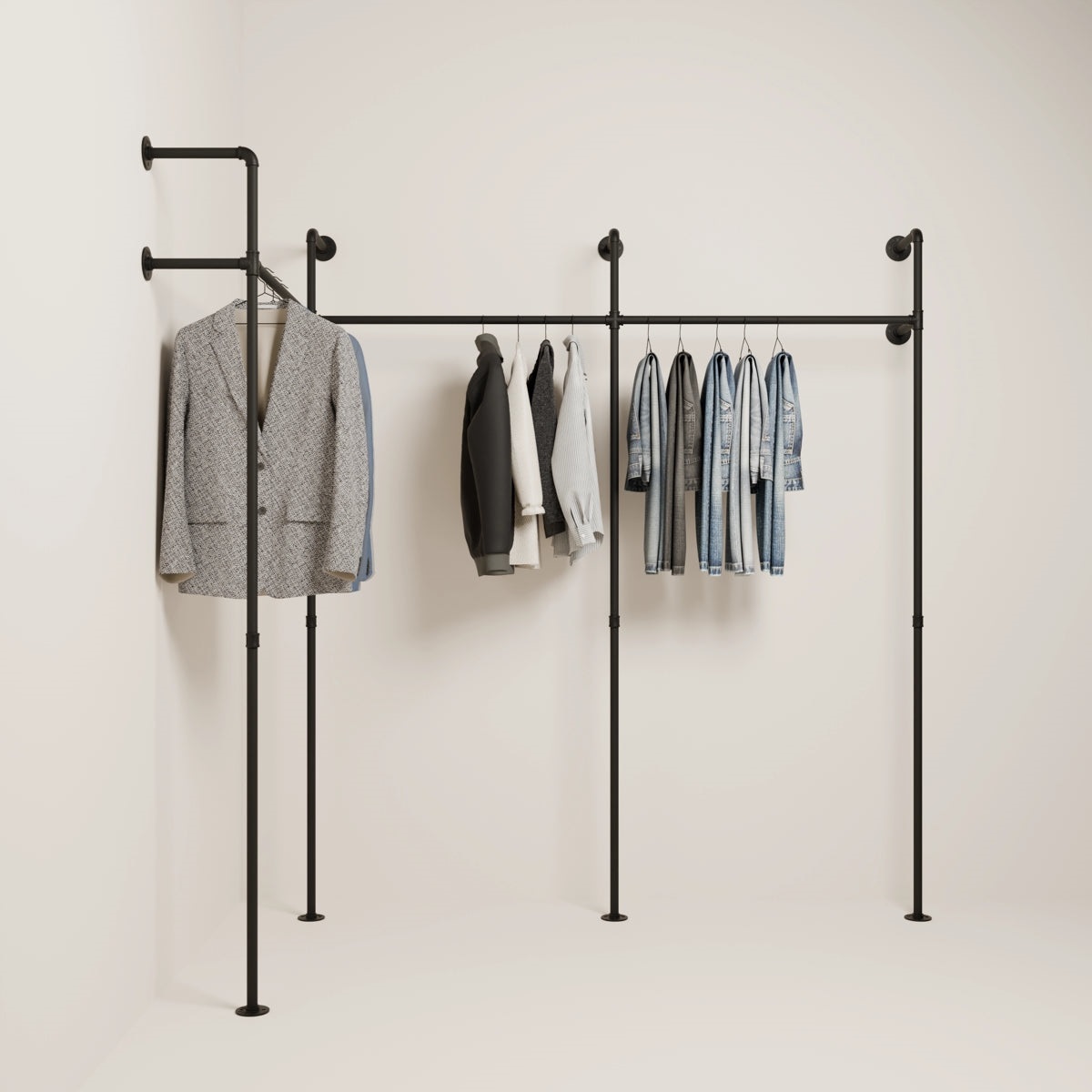 PAMO DESIGN Kleiderstangensystem KIM EDGE 3