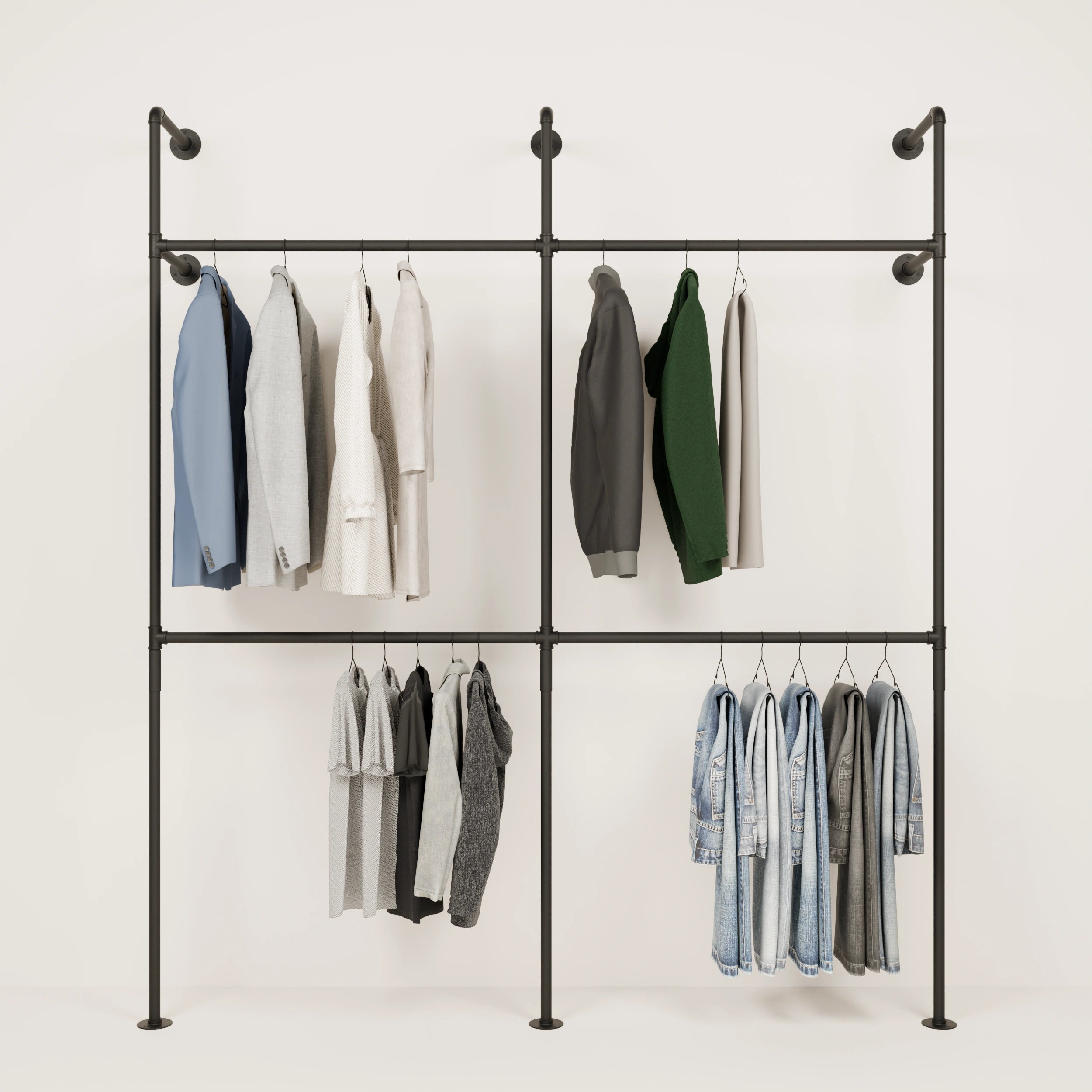 PAMO KIM DOUBLE 2 clothes rail system