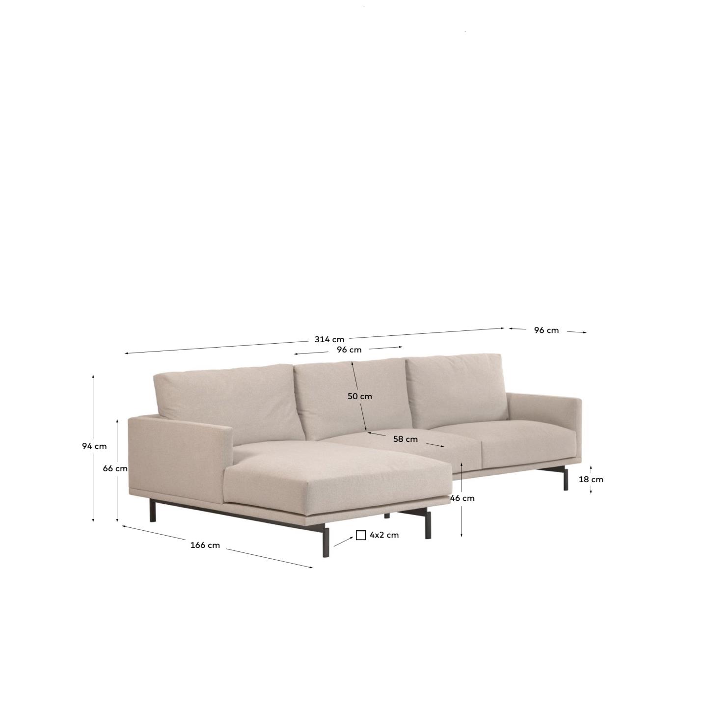 KAVE HOME Sofa GALENE KAVE HOME Sofa GALENE