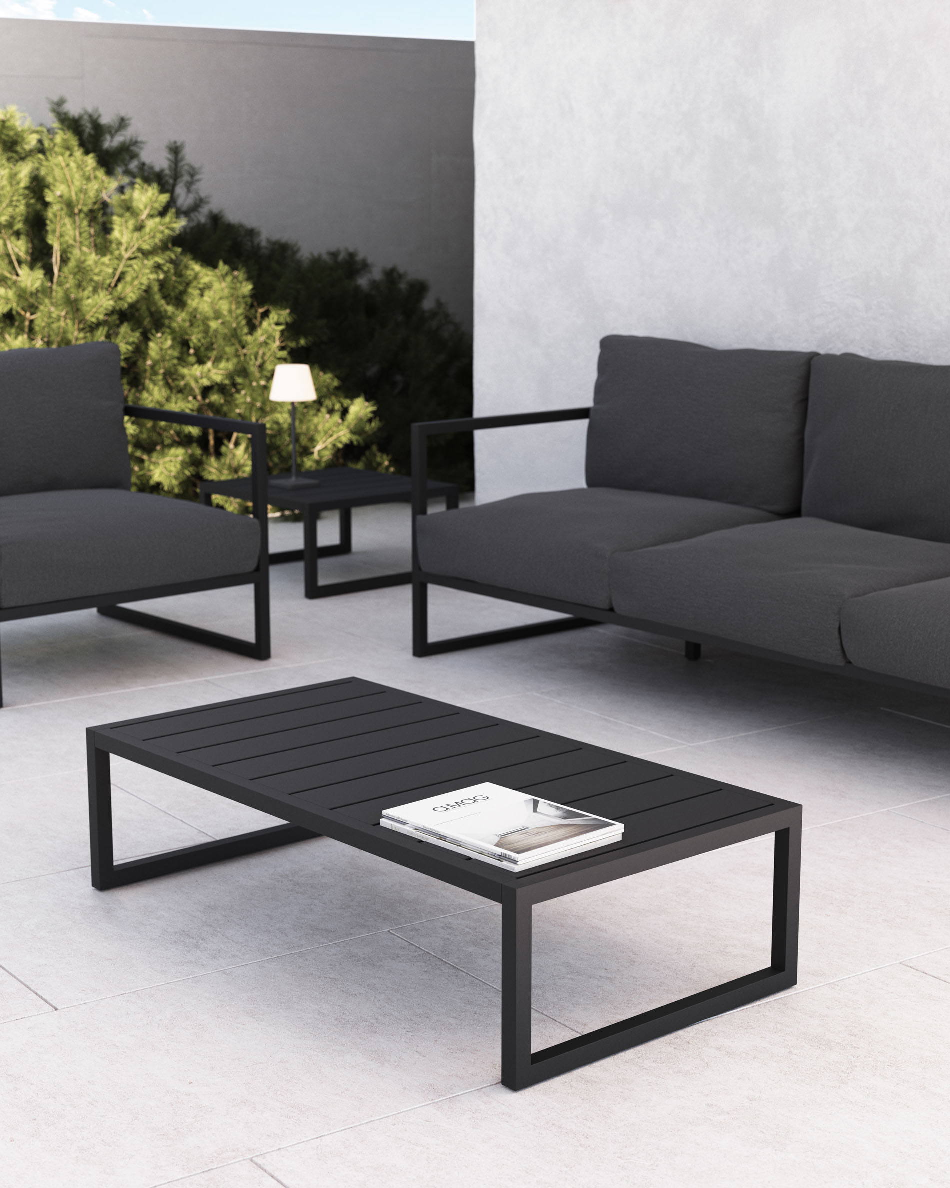 KAVE HOME Beistelltisch Outdoor COMOVA