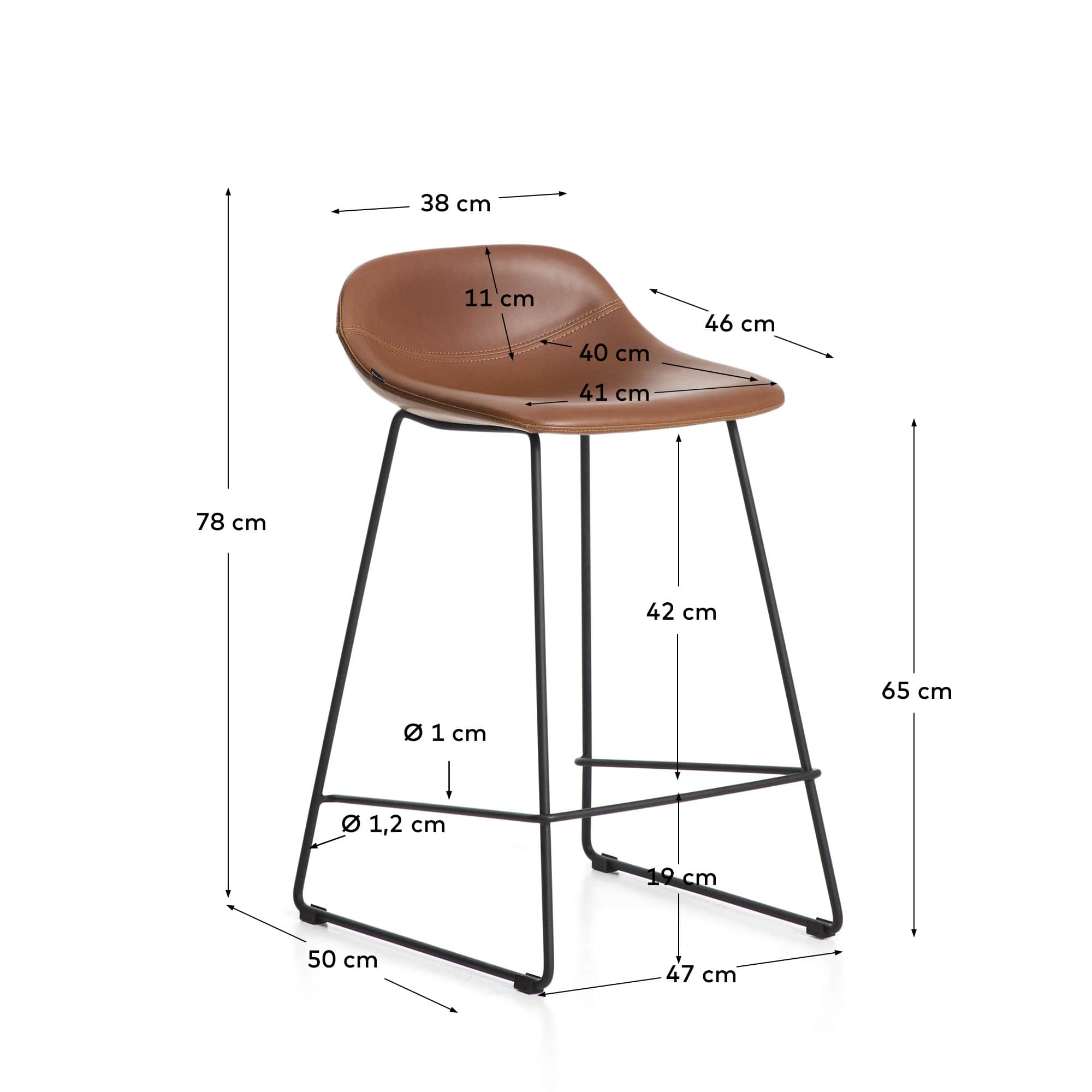 KAVE HOME Barhocker ZAHARA