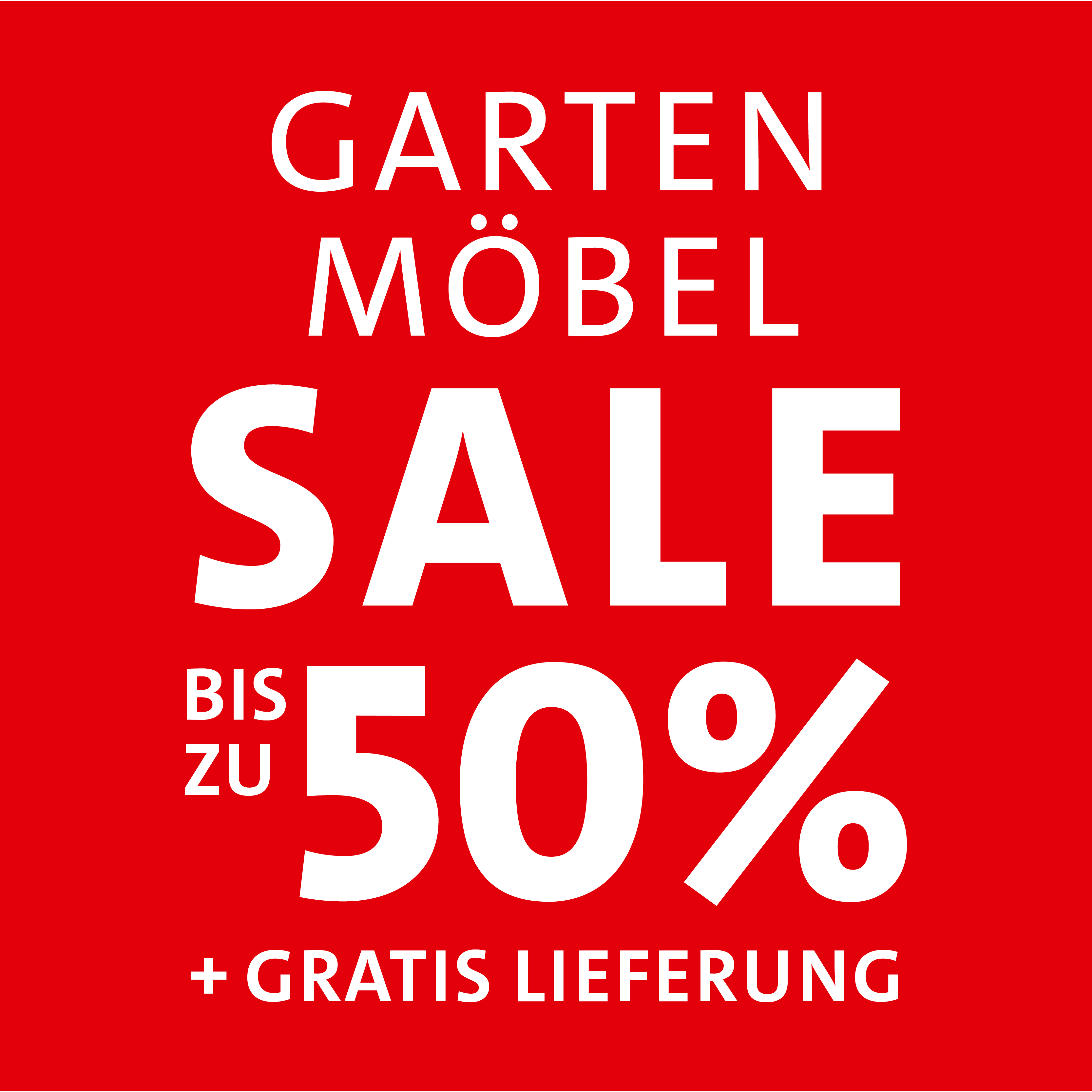 Garden Sale Header Mobile