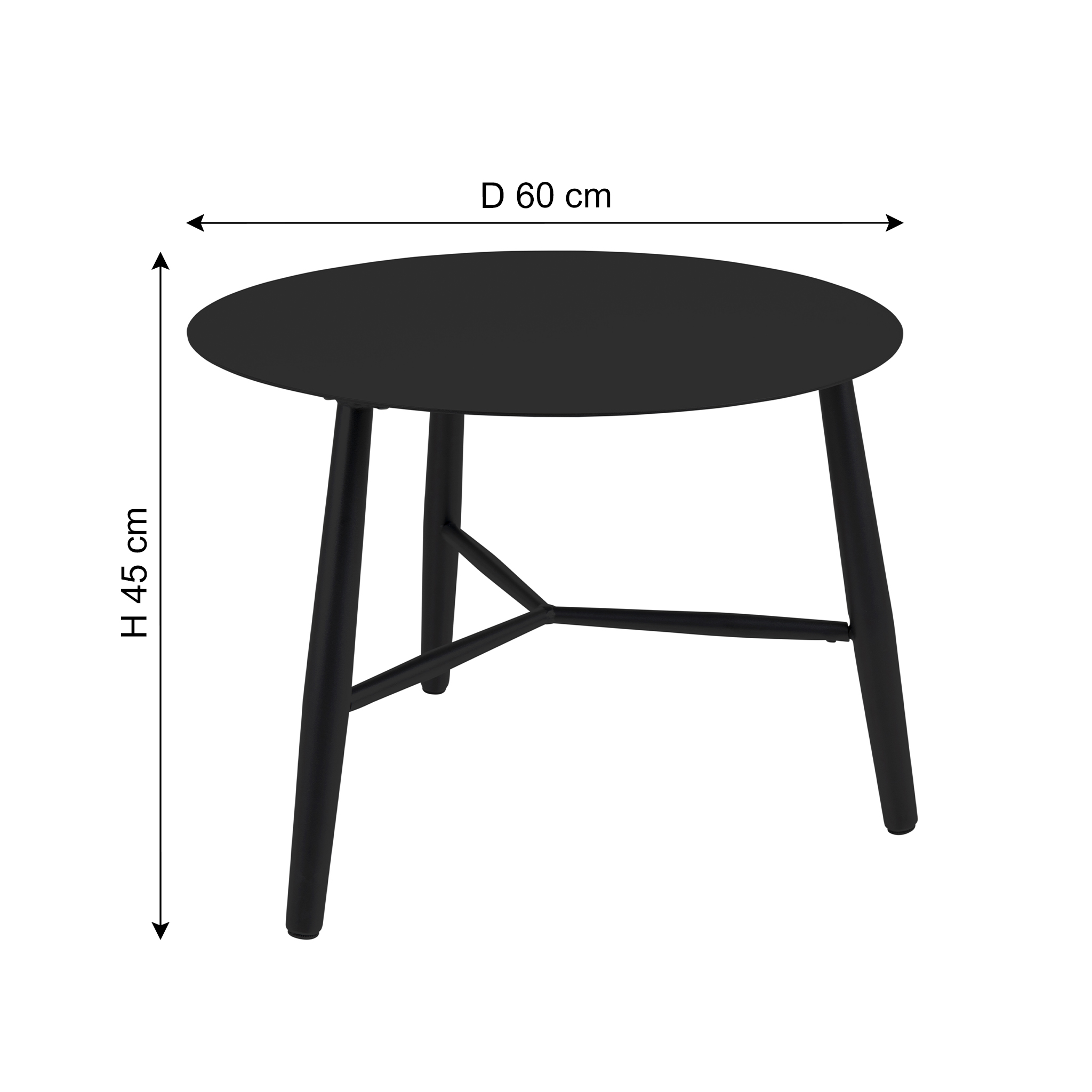 BRAFAB Beistelltisch Outdoor VANNES