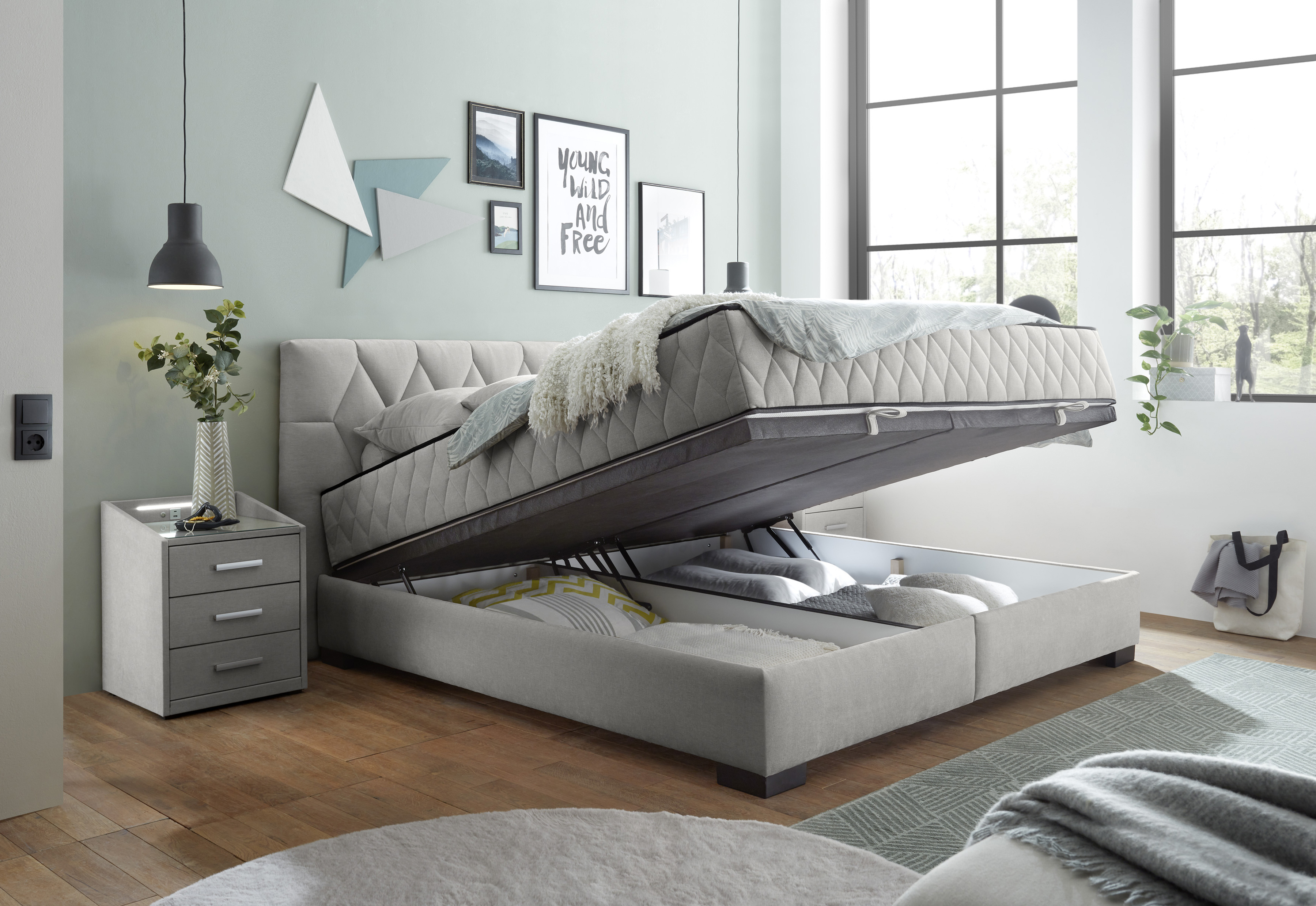 ED LIFESTYLE Boxbett NAGOL ED LIFESTYLE Boxspringbett NAGOL