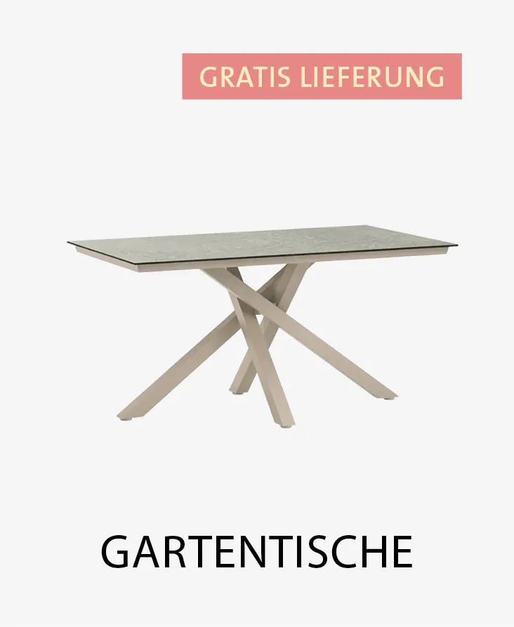 Summer Sale – Gartentische entdecken
