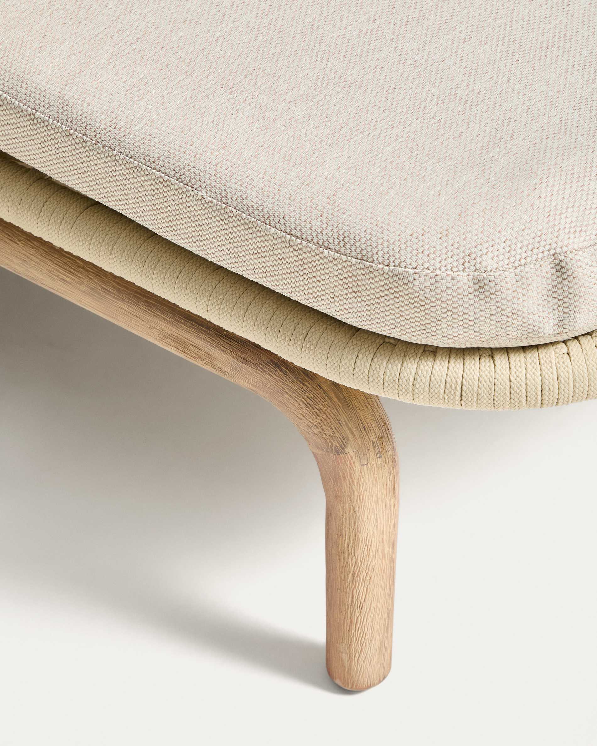 KAVE HOME Chaise longue ALIPA