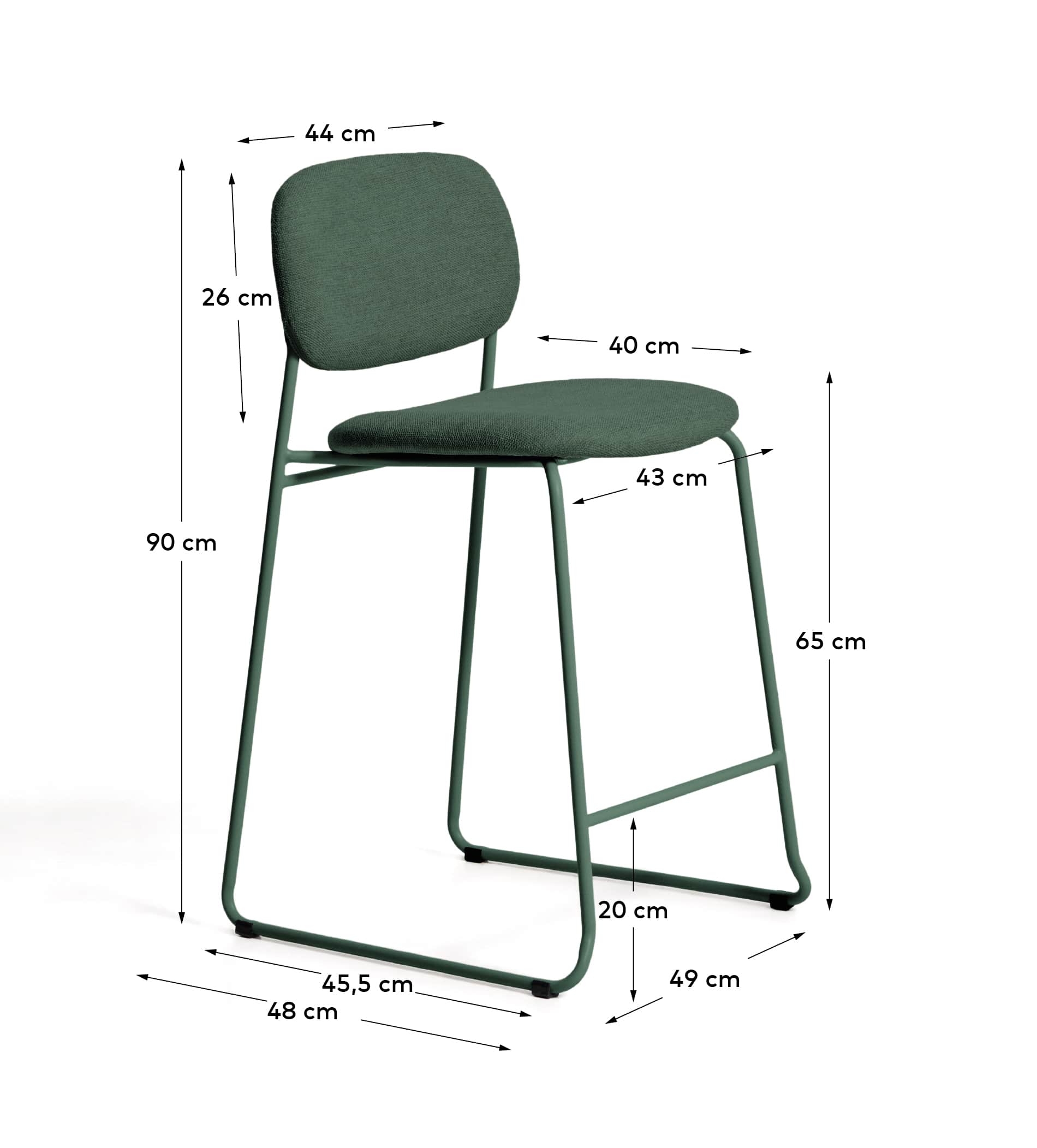Kave Home MELI bar stool