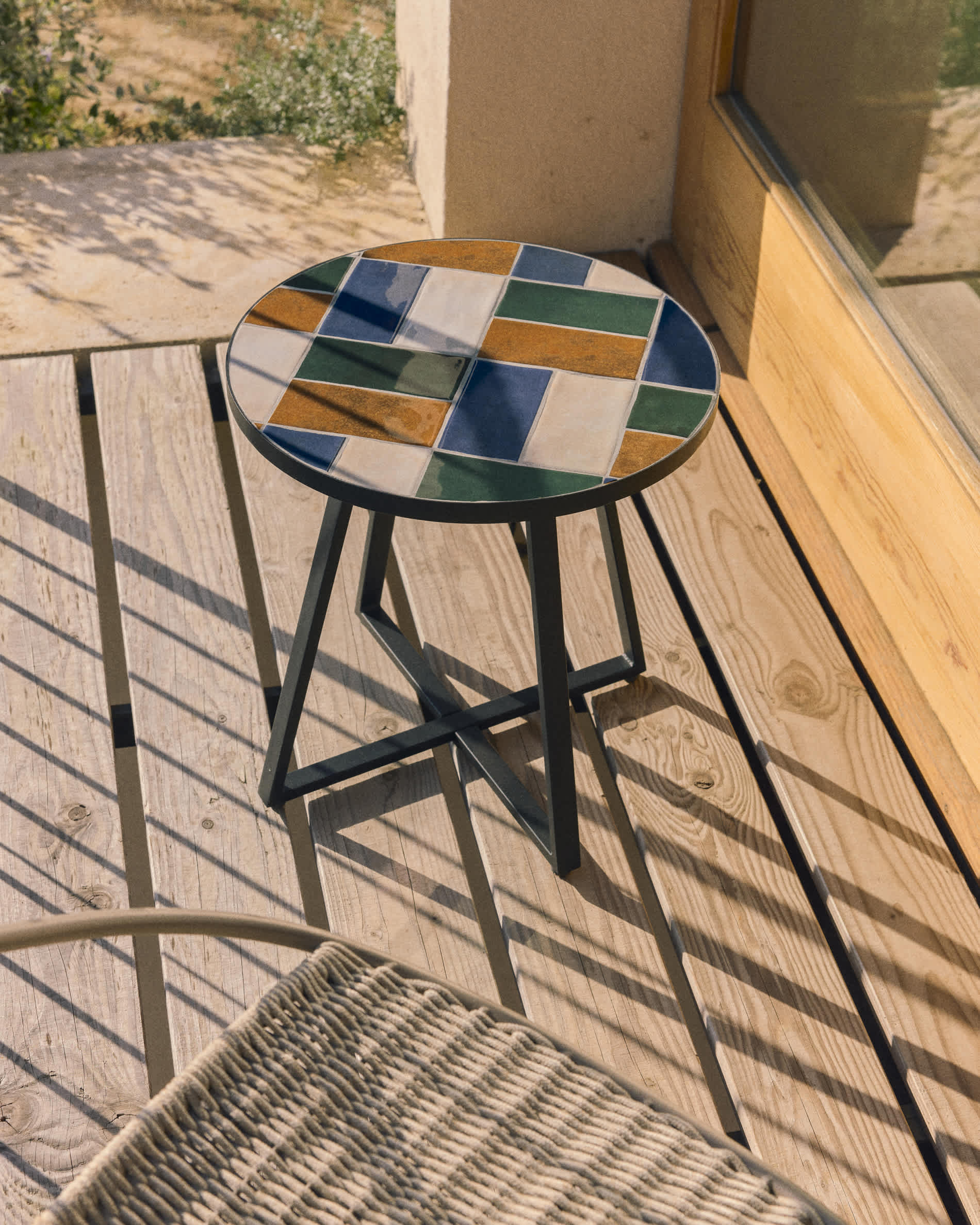 KAVE HOME Beistelltisch Outdoor TELLA