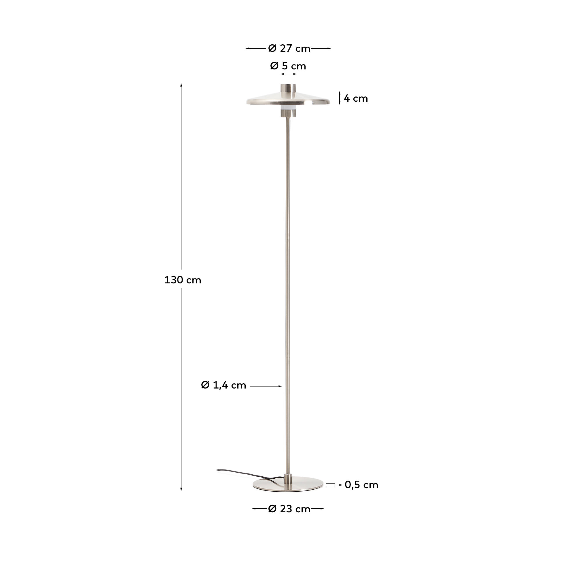 KAVE HOME Stehlampe NUVIRA