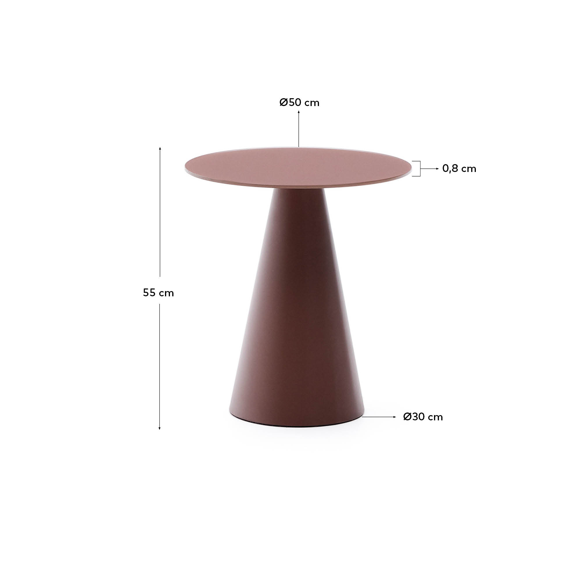 KAVE HOME Beistelltisch WILSHIRE