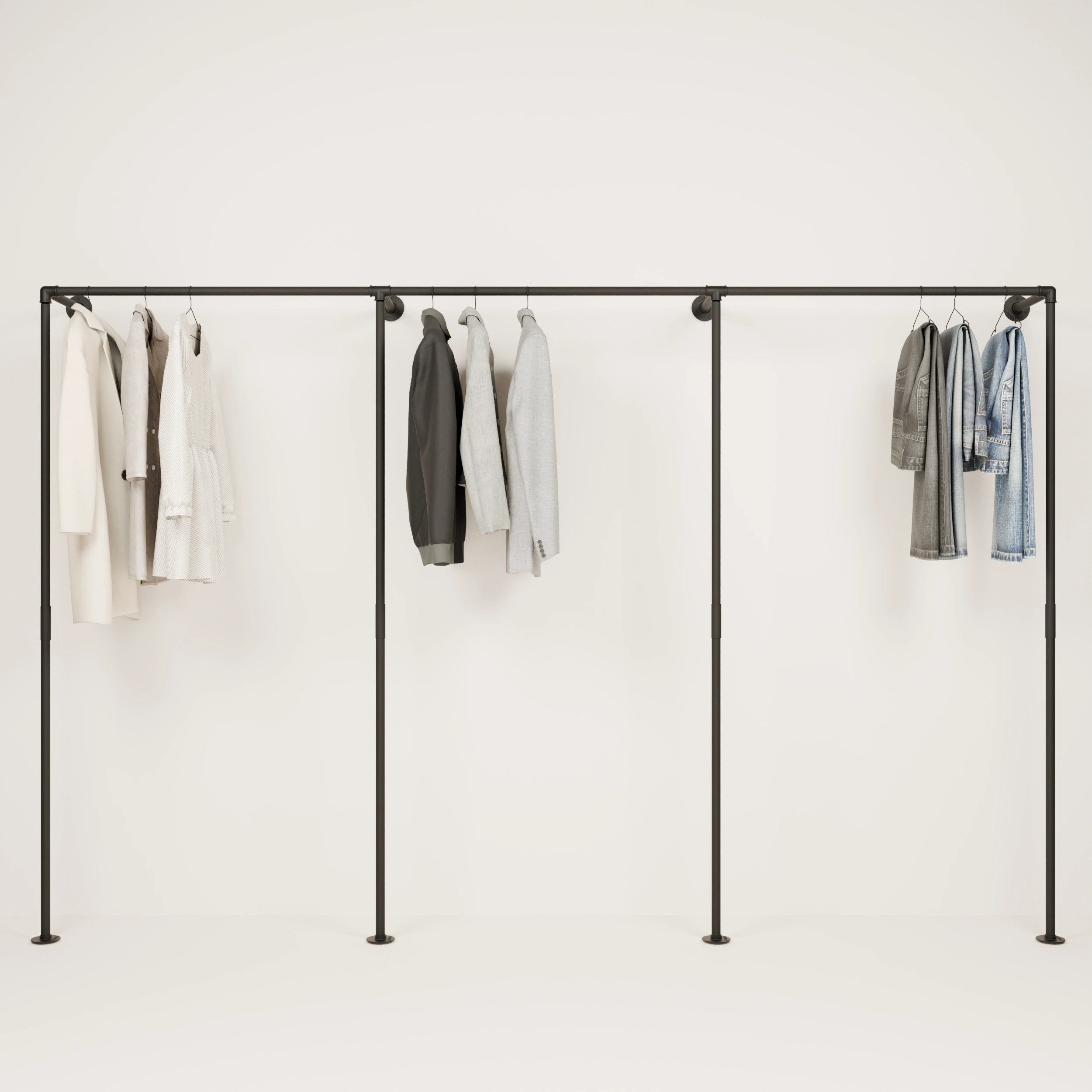 PAMO TIM 3 clothes rail system
