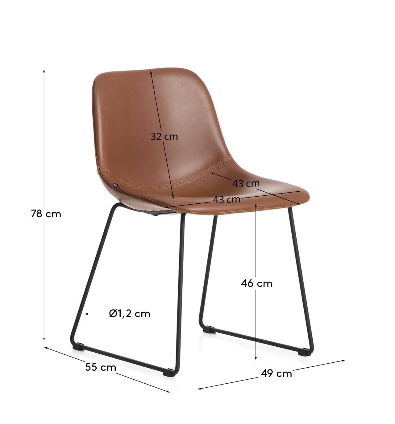 KAVE HOME Stuhl ZAHARA