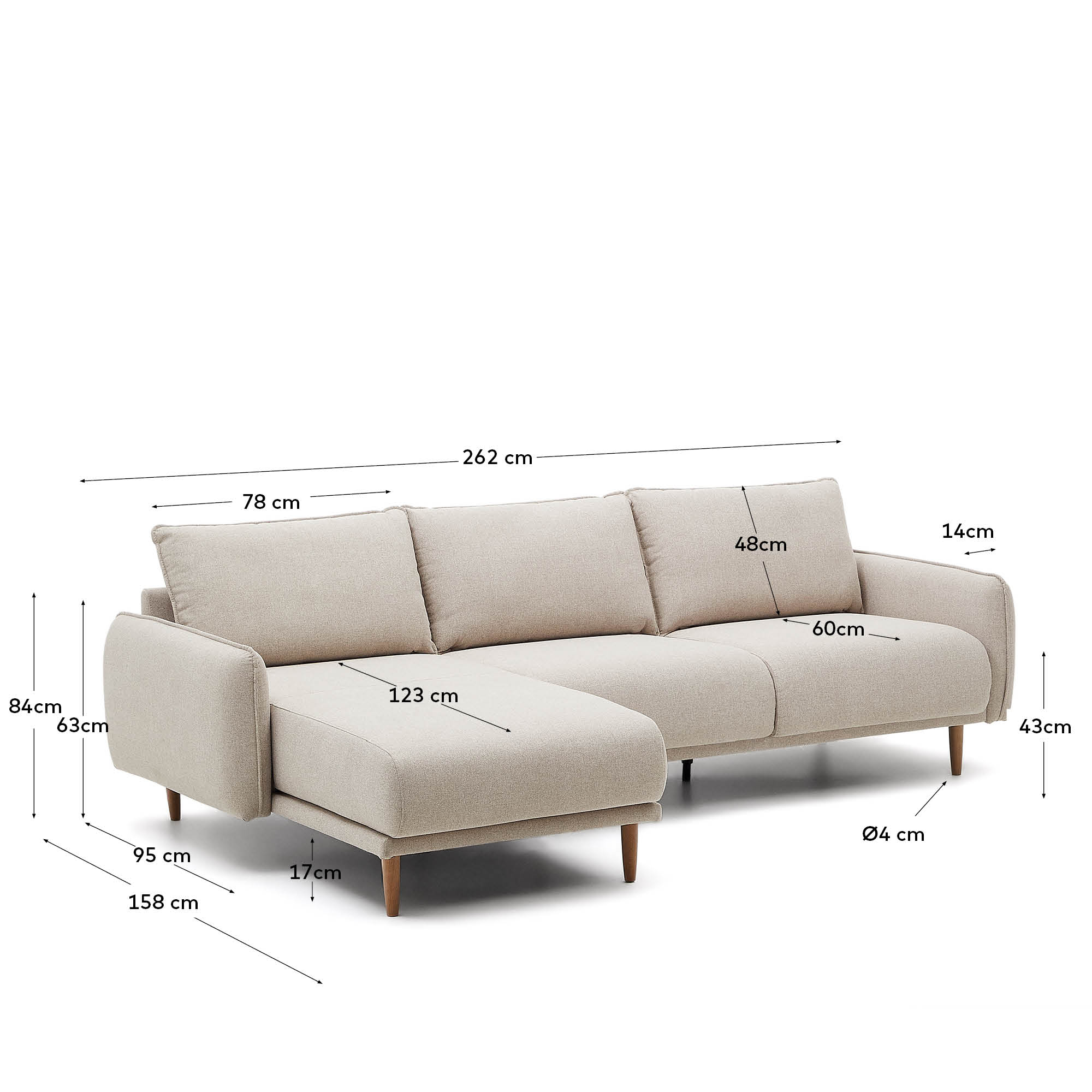 KAVE HOME Sofa CARLOTA KAVE HOME Sofa CARLOTA