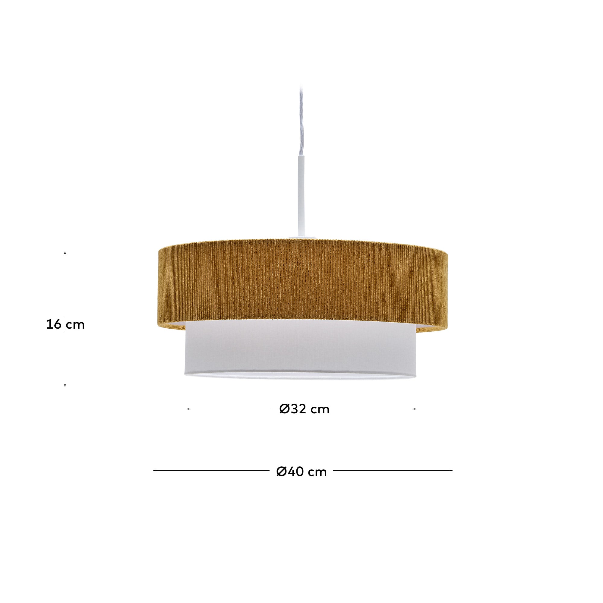 KAVE HOME Deckenleuchte BIANELLA