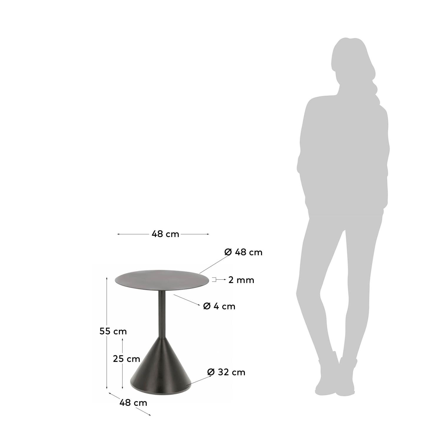 KAVE HOME Table d'appoint YINAN