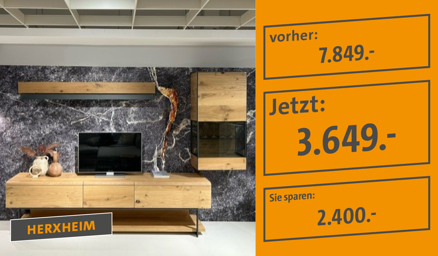 Markenmöbel Abverkauf
