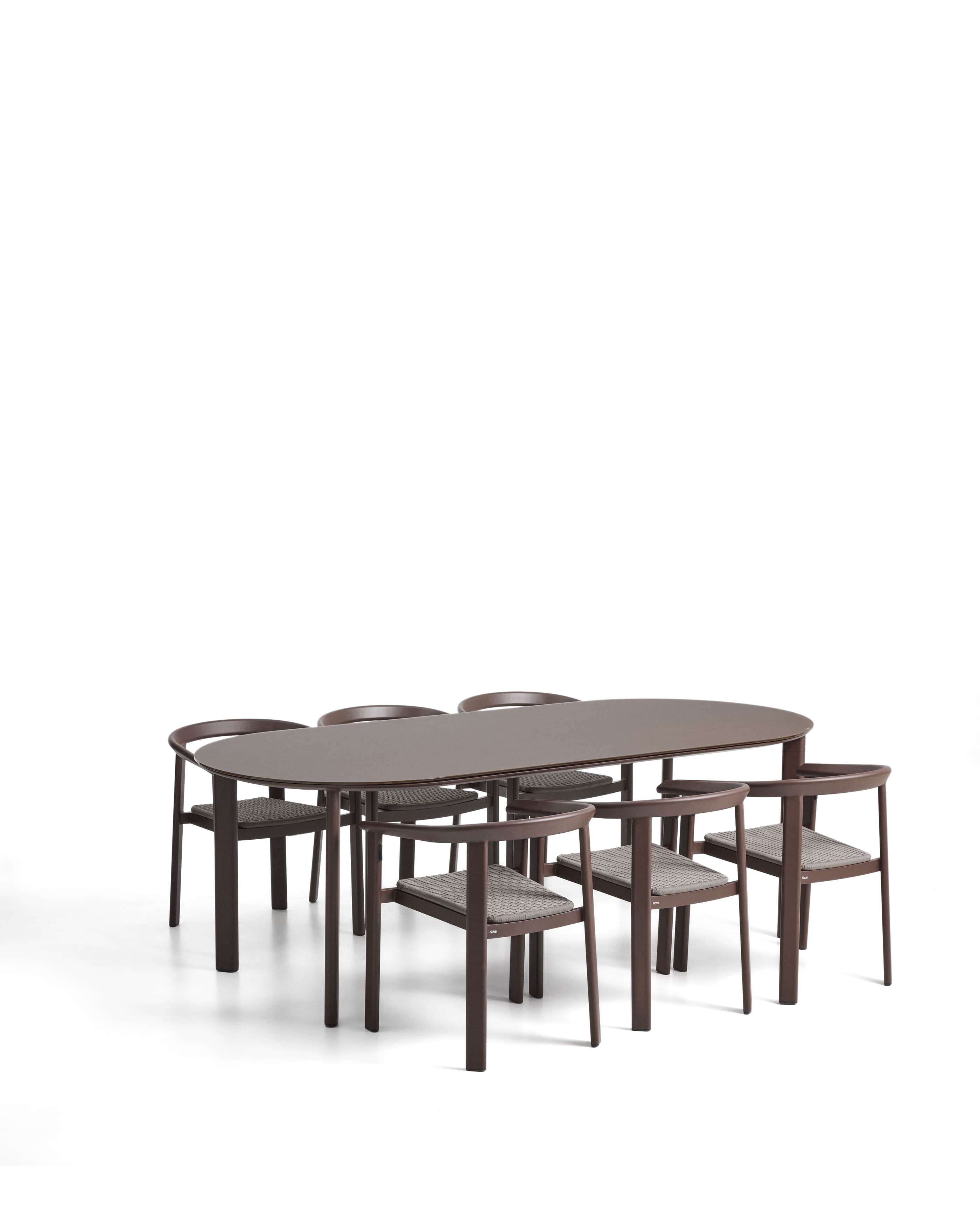 KAVE HOME Ensemble de meubles de jardin ERICE