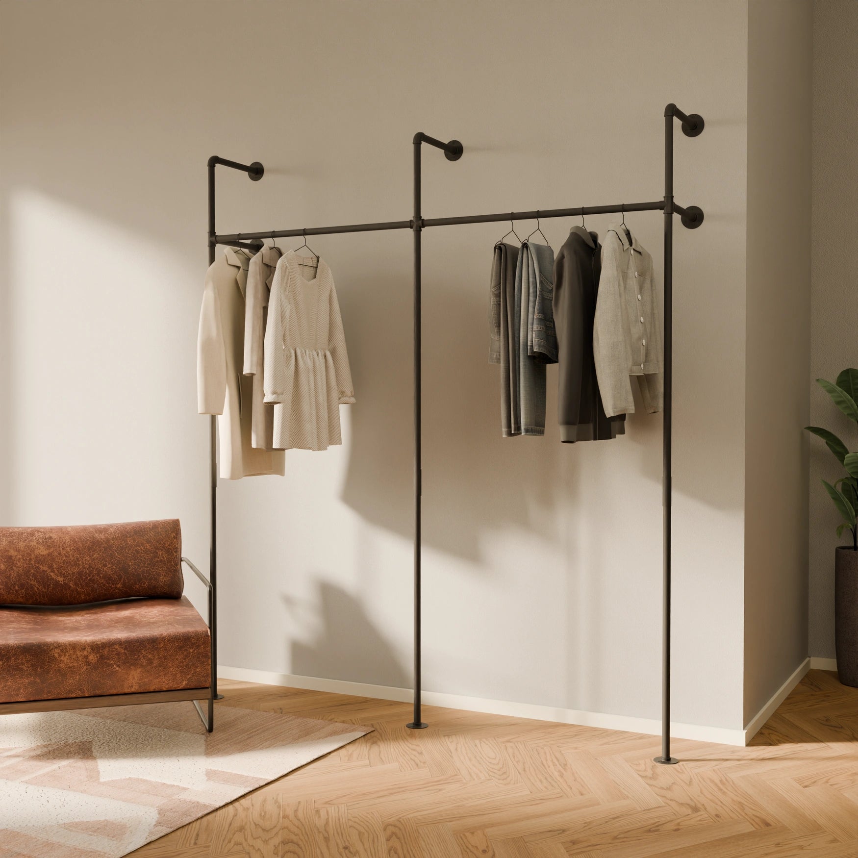 PAMO KIM 2 clothes rail system