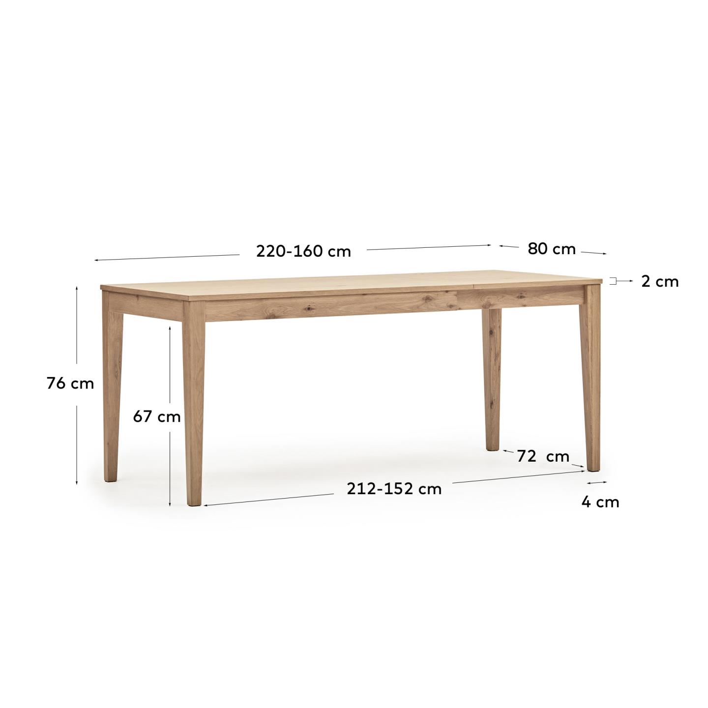 KAVE HOME Esstisch YAIN
