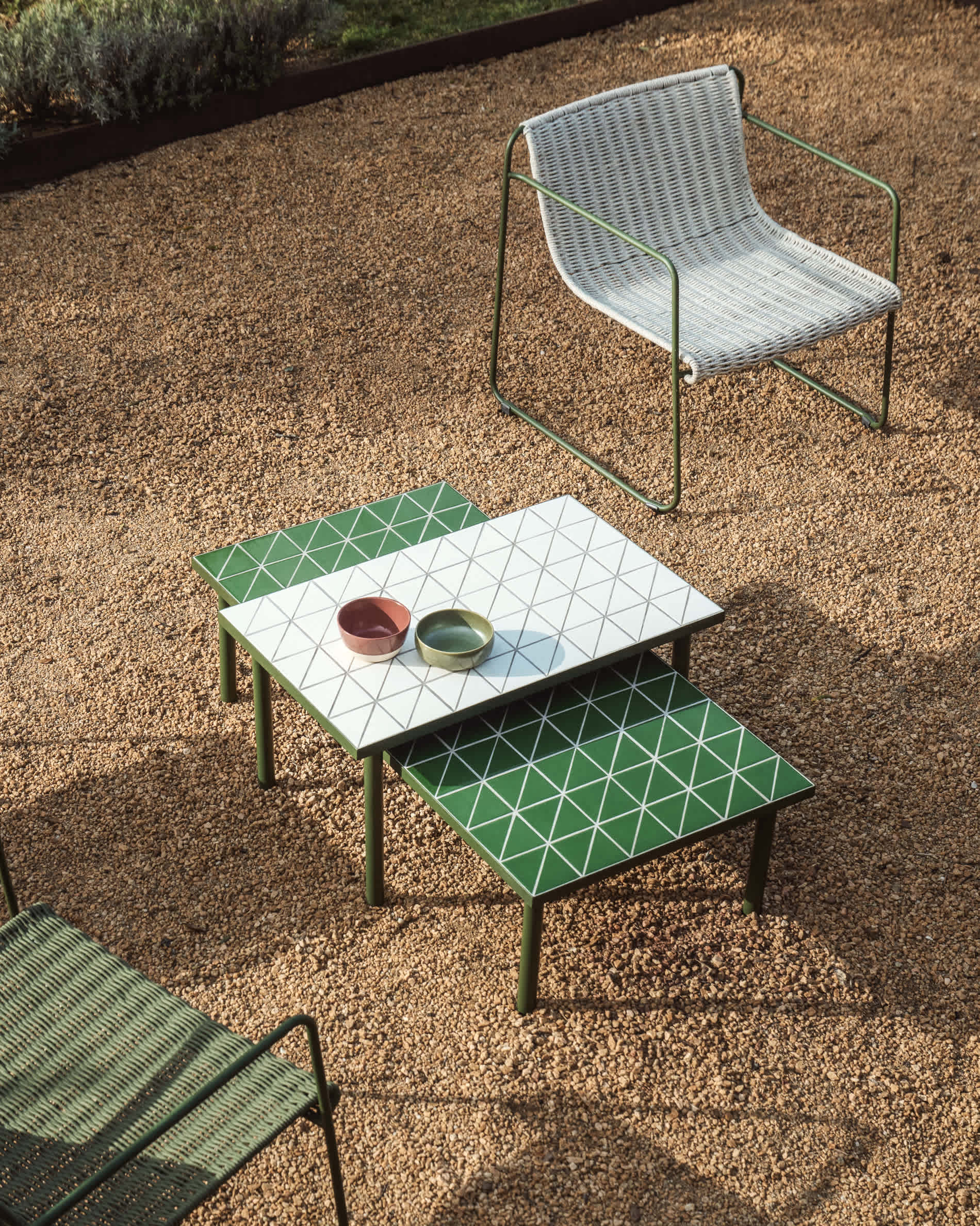 KAVE HOME Table d'appoint Outdoor MAURINA