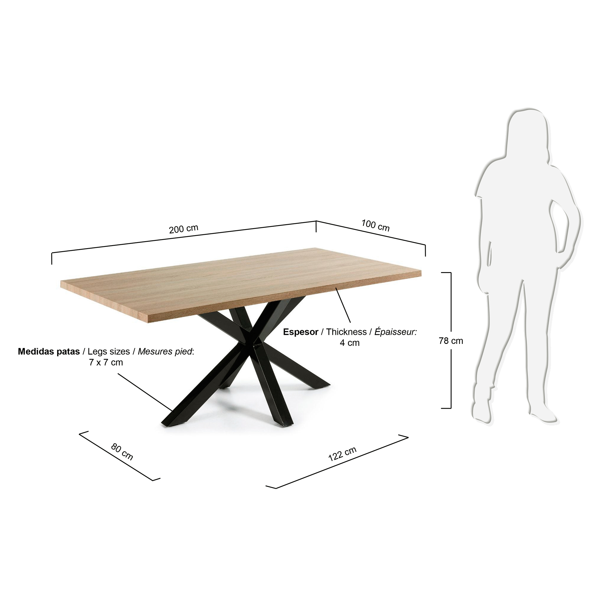 KAVE HOME Esstisch ARGO KAVE HOME Esstisch ARGO