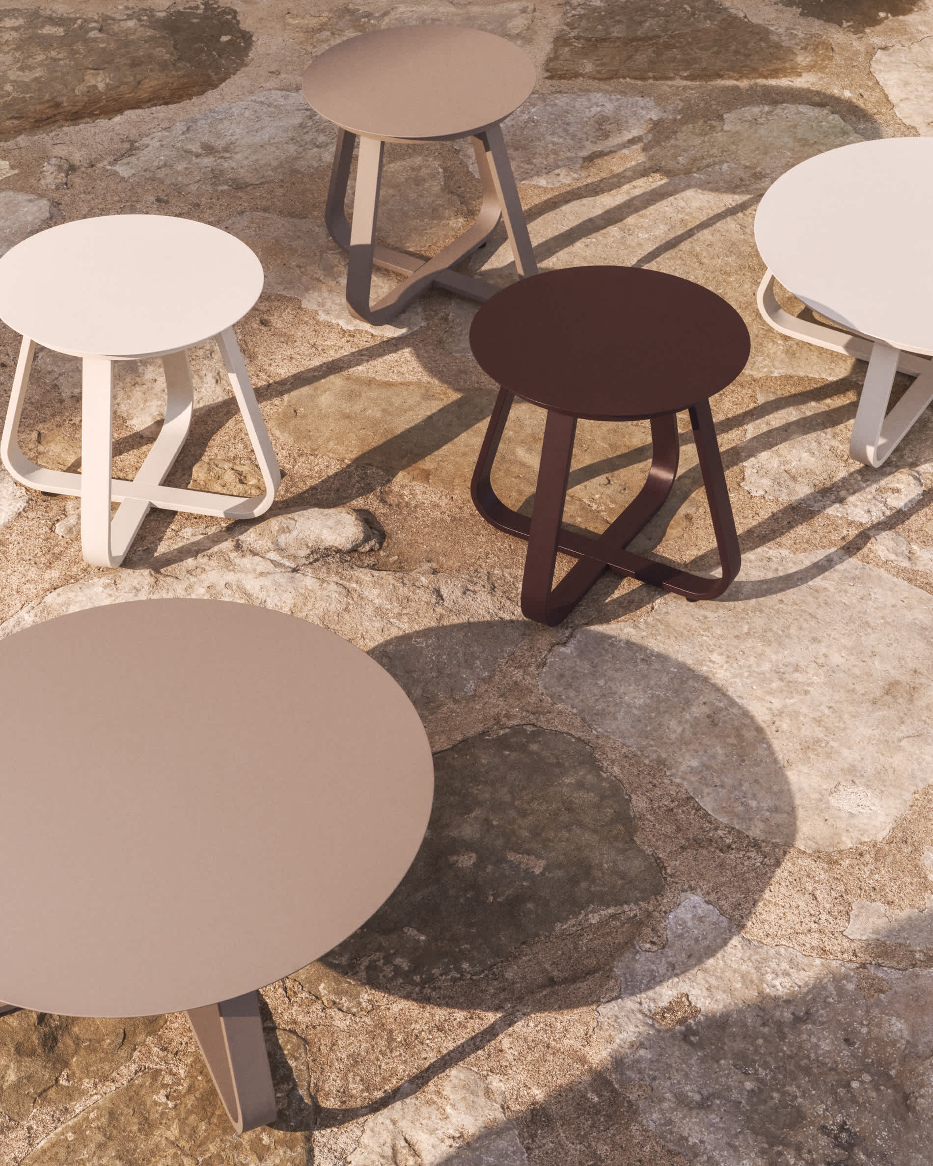 KAVE HOME Side table Outdoor TAMARIS