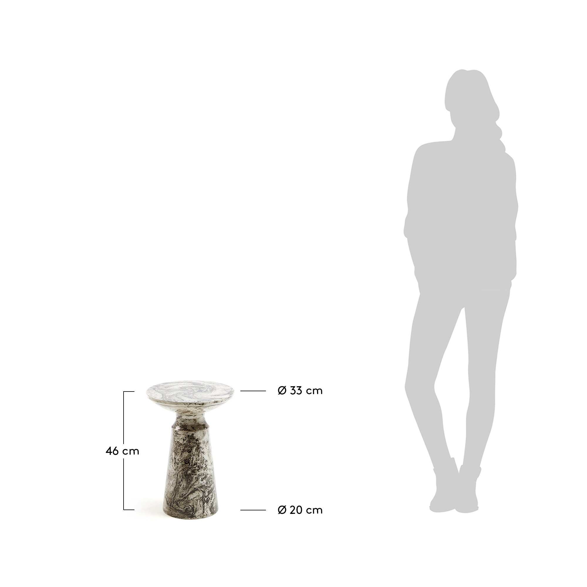KAVE HOME Beistelltisch KESBURY KAVE HOME Beistelltisch KESBURY