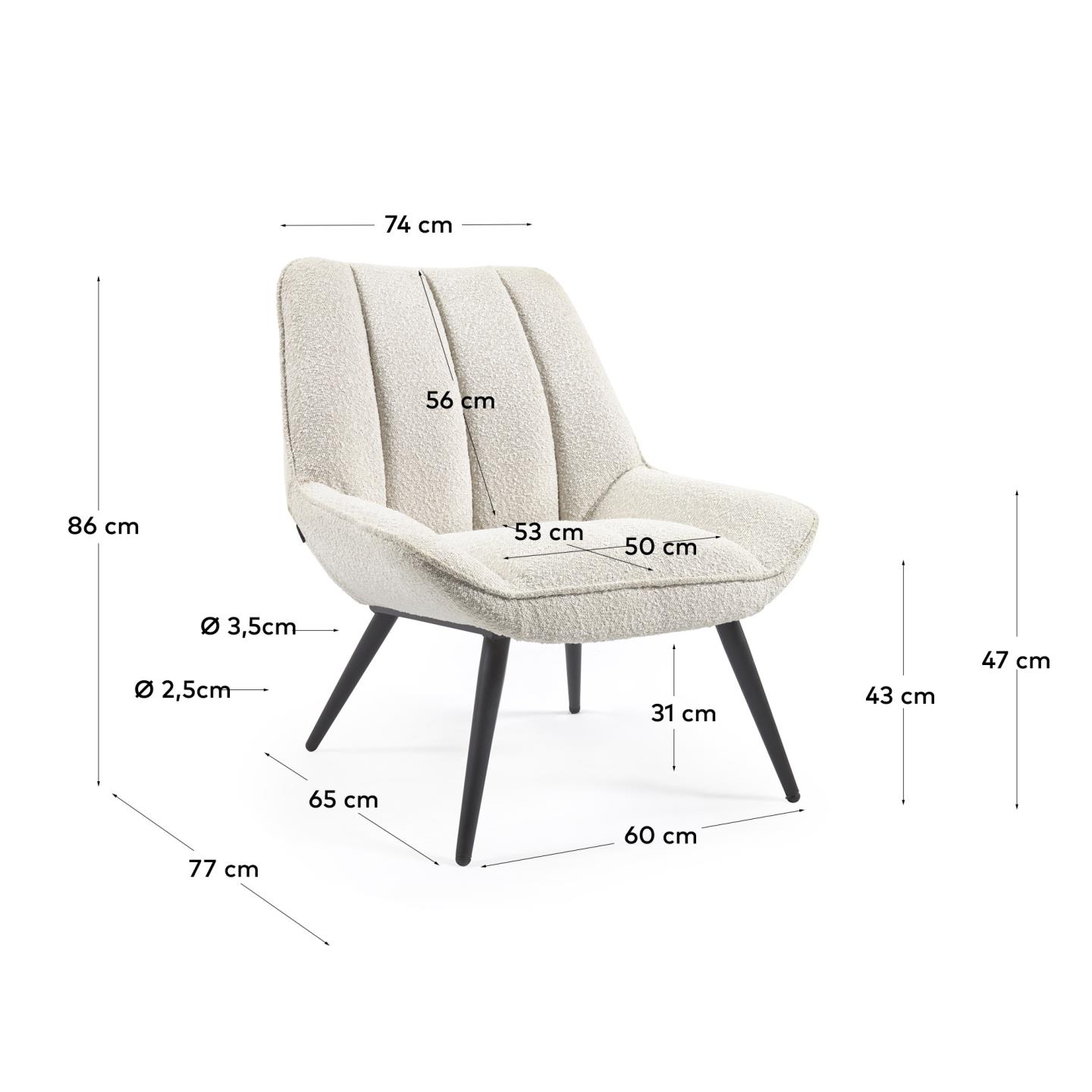 KAVE HOME Sessel MARLINA KAVE HOME Sessel MARLINA