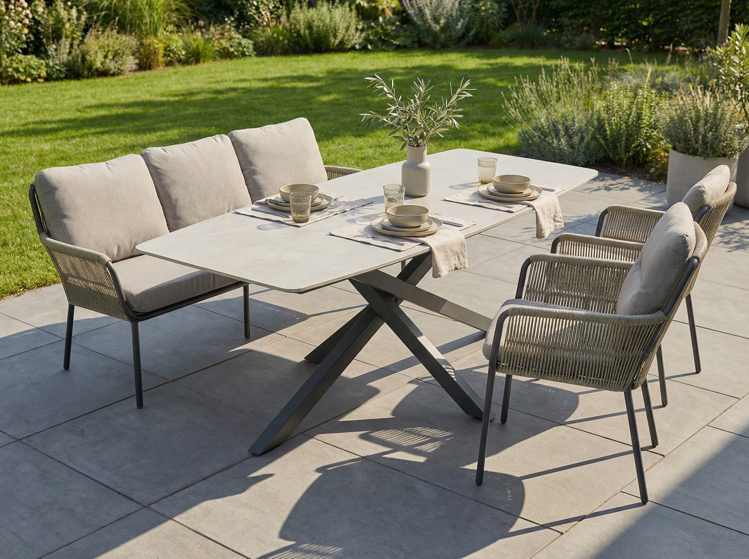 LC Garden garden bench COMO