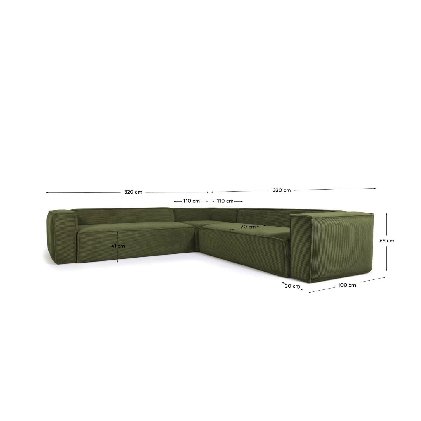 KAVE HOME Sofa BLOK KAVE HOME Sofa BLOK