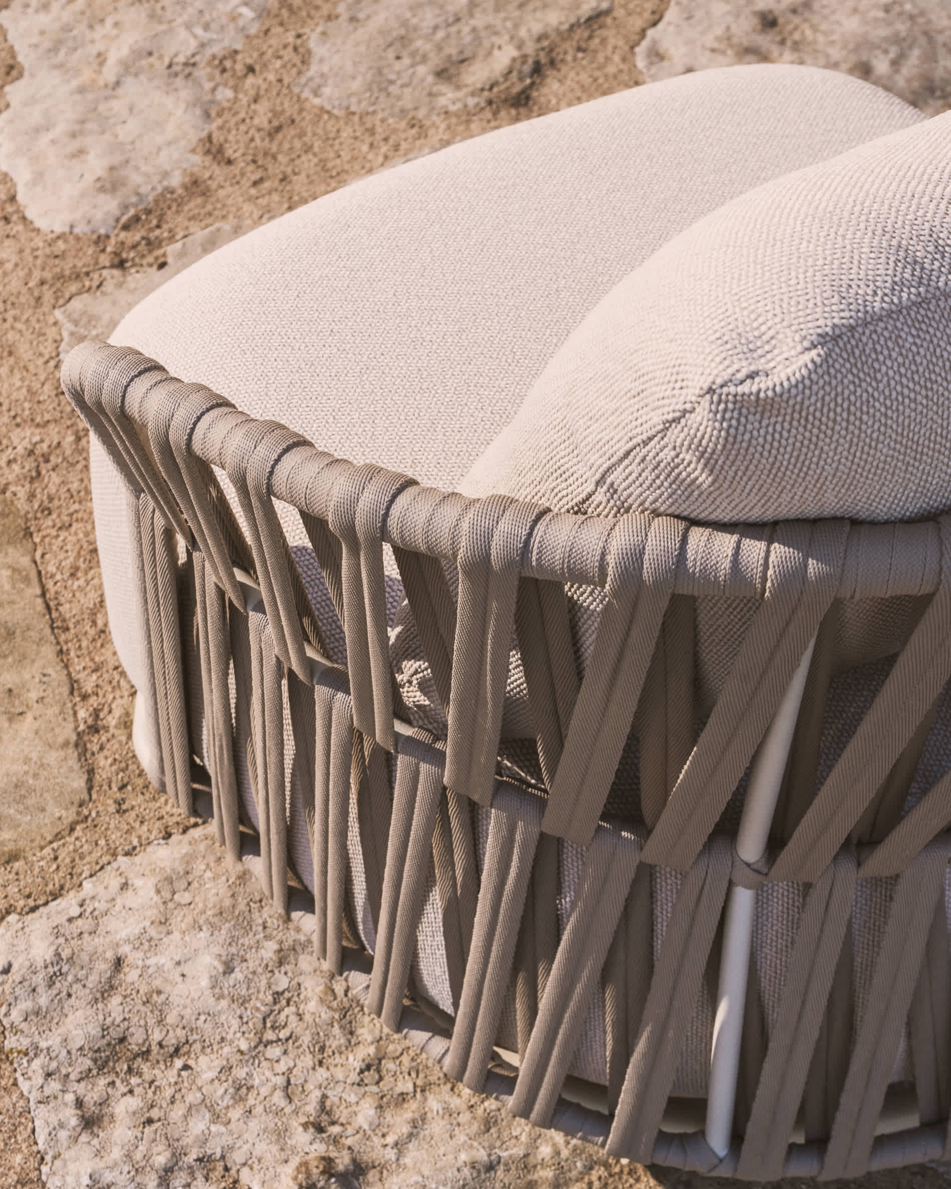 KAVE HOME Canapé de jardin module OSANI
