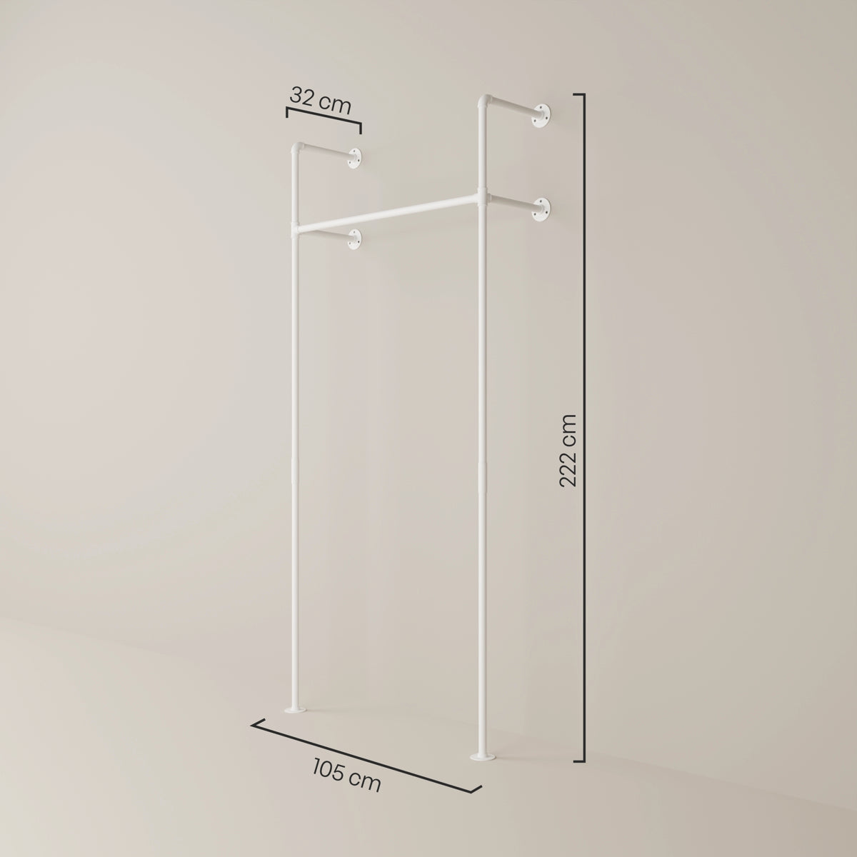 PAMO DESIGN Kleiderstangensystem KIM 1