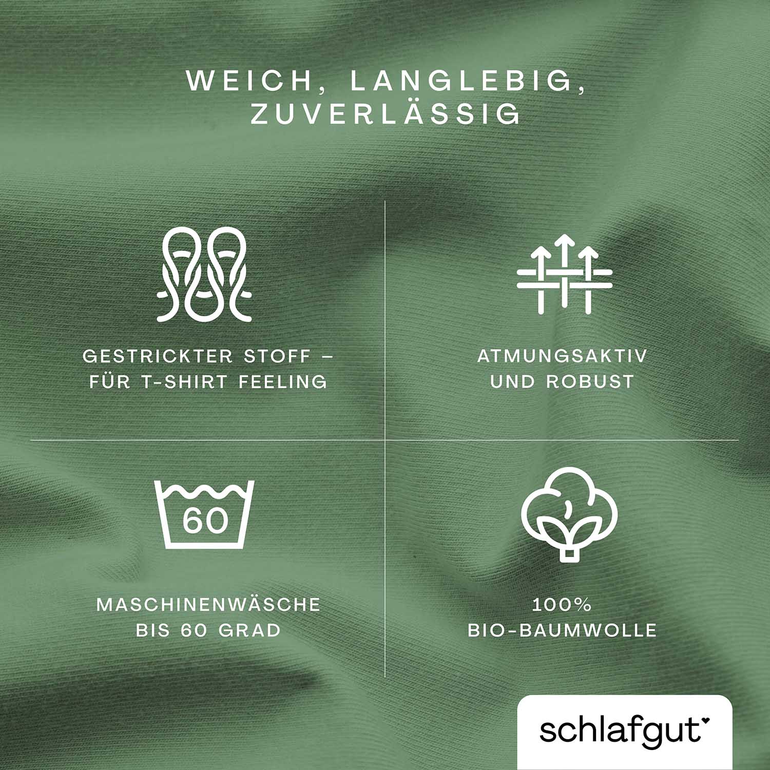 SCHLAFGUT Spannbettlaken CASUAL