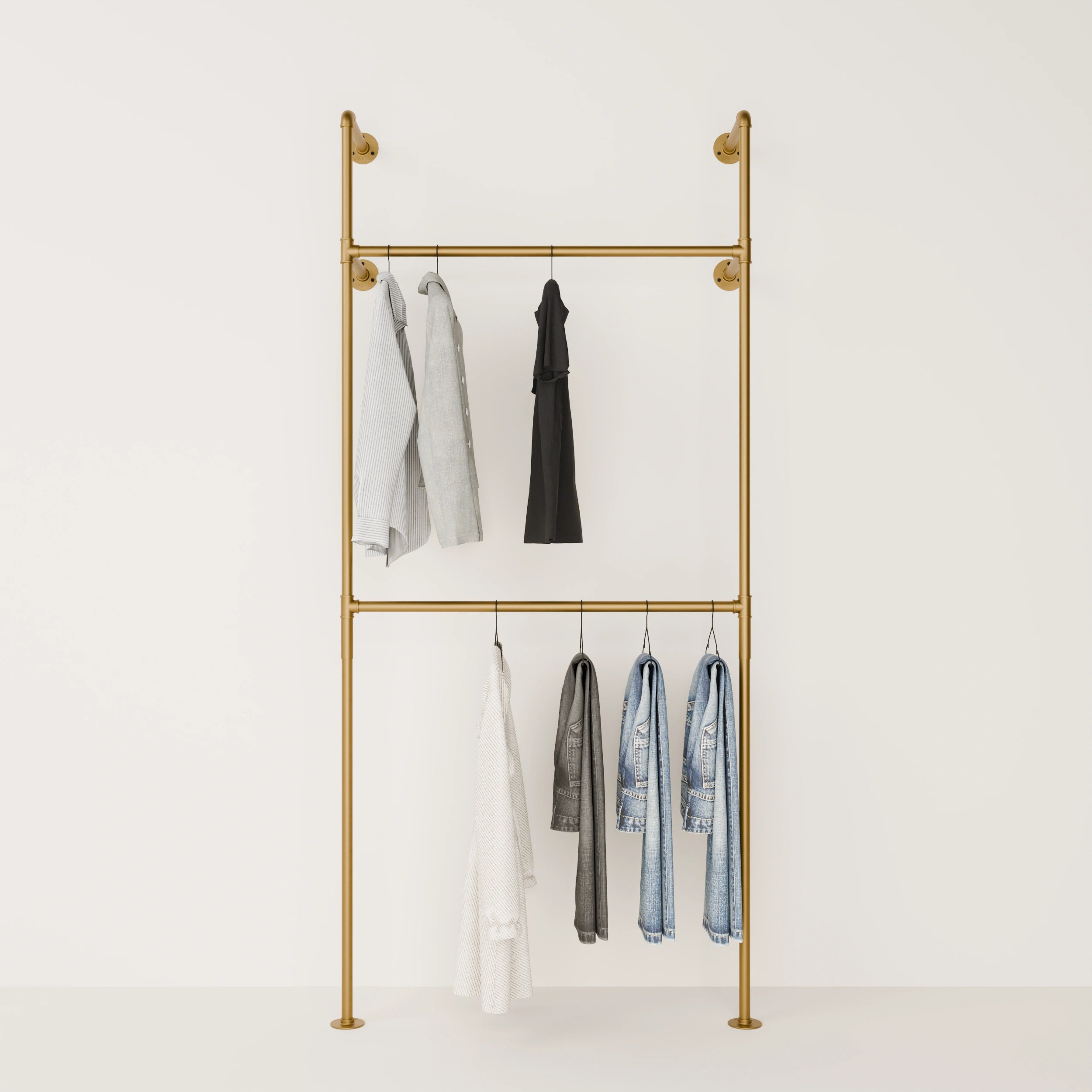 Système de tringle à vêtements PAMO KIM DOUBLE 1