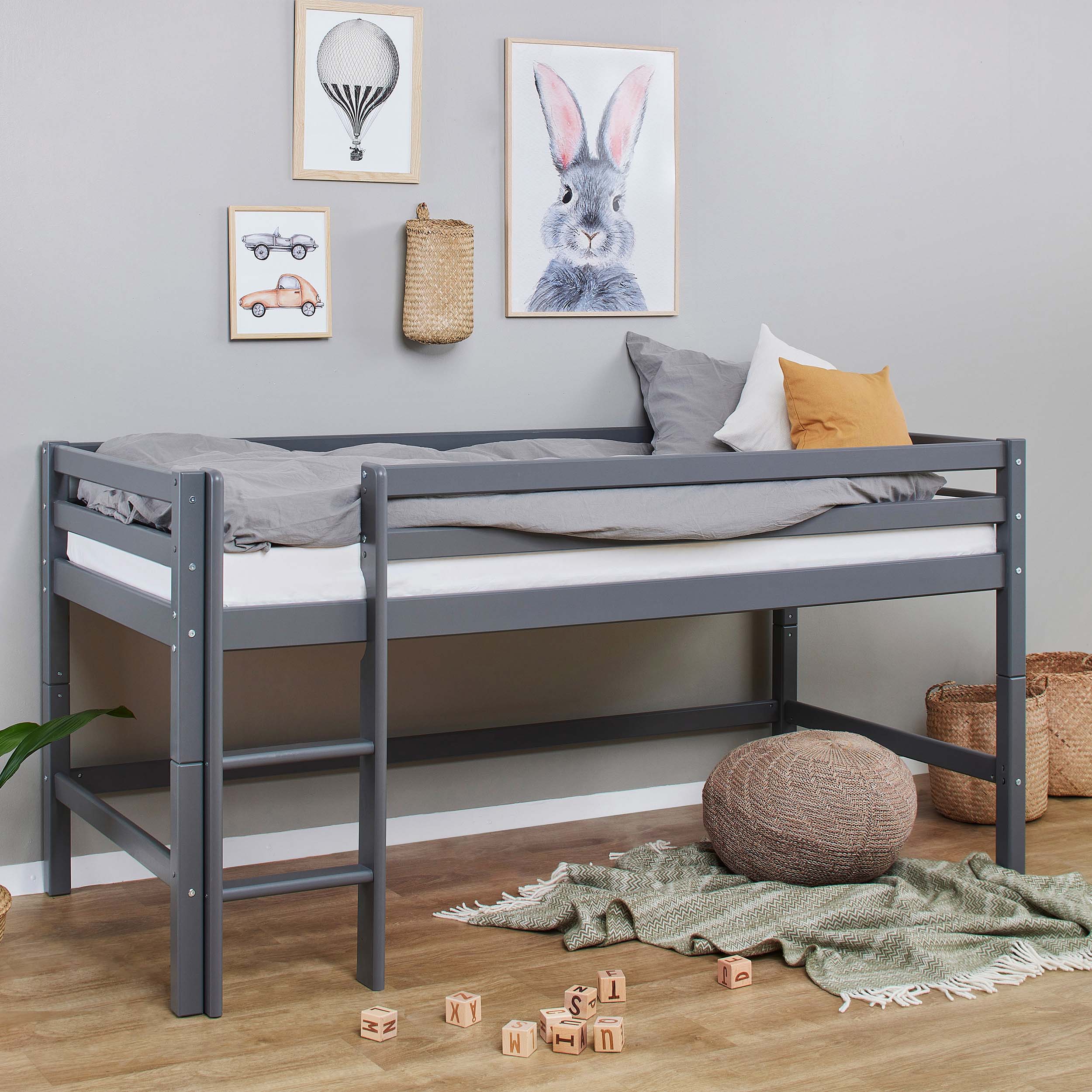 HOPPEKIDS ECO DREAM half loft bed